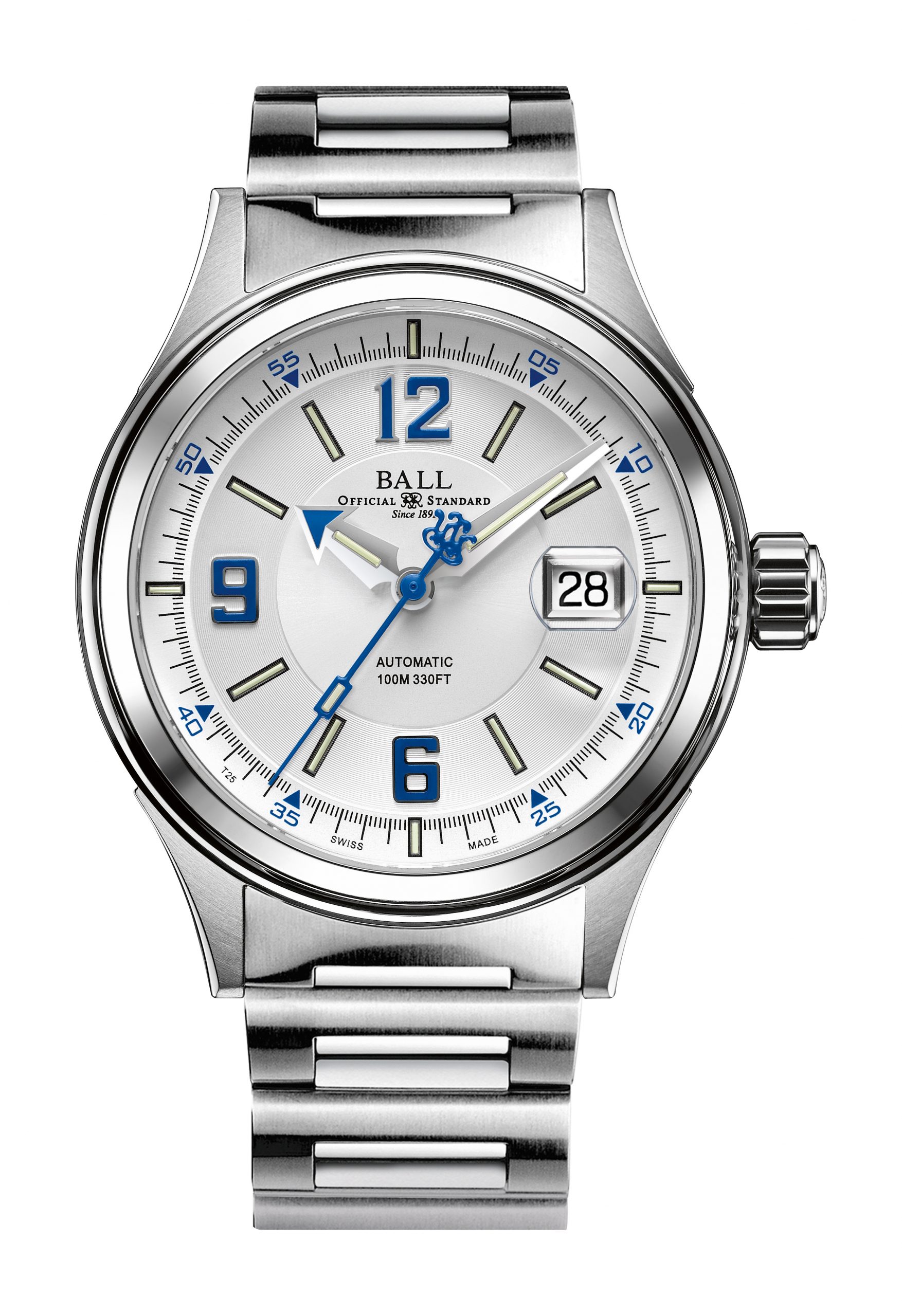 BALL Fireman Racer luxury timepiece - detailed view
