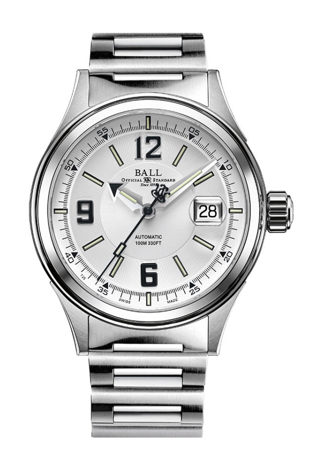 BALL Fireman Racer luxury timepiece - detailed view