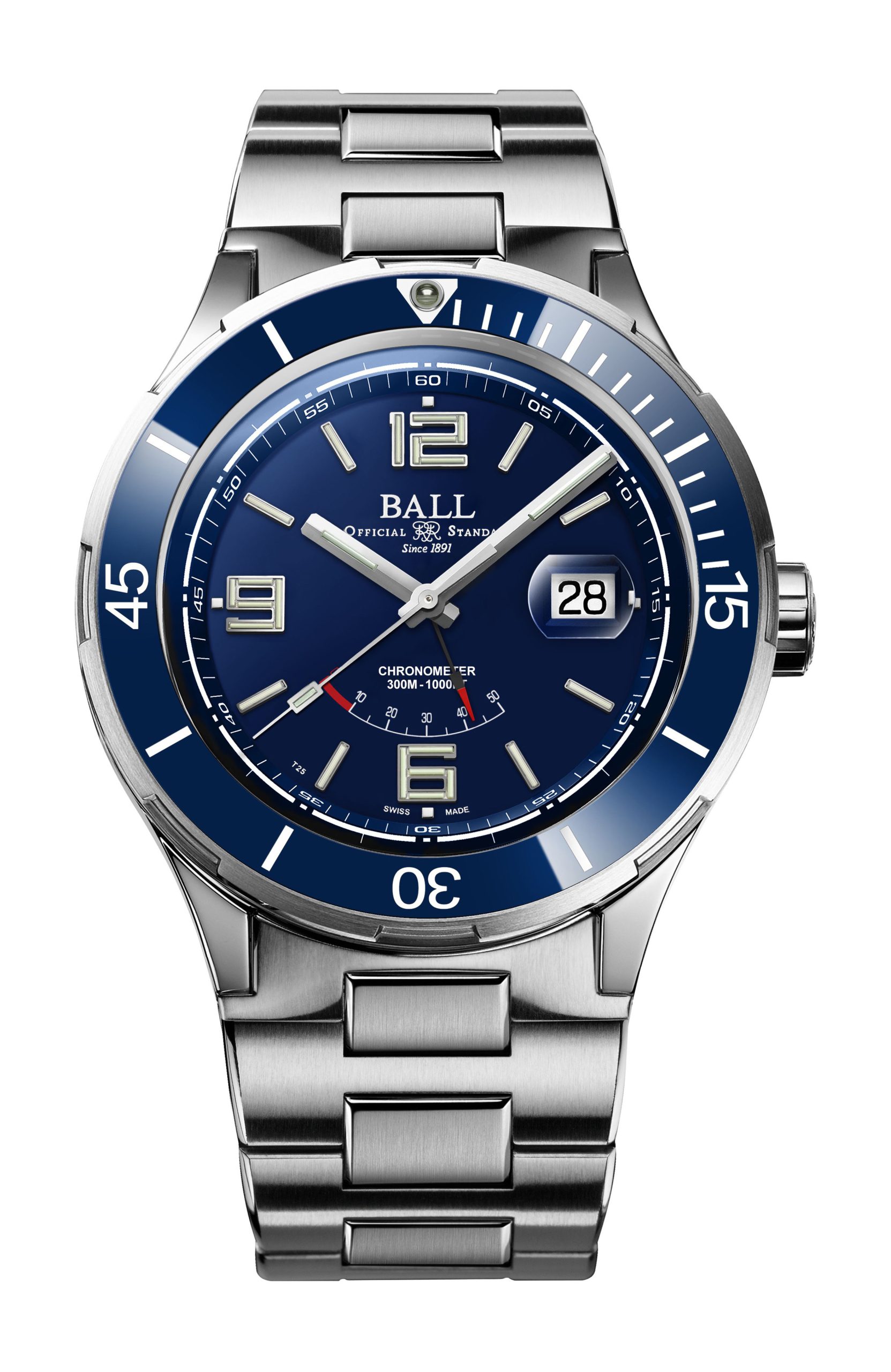 BALL Roadmaster Archangel Power Reserve 43 luxury timepiece - detailed view