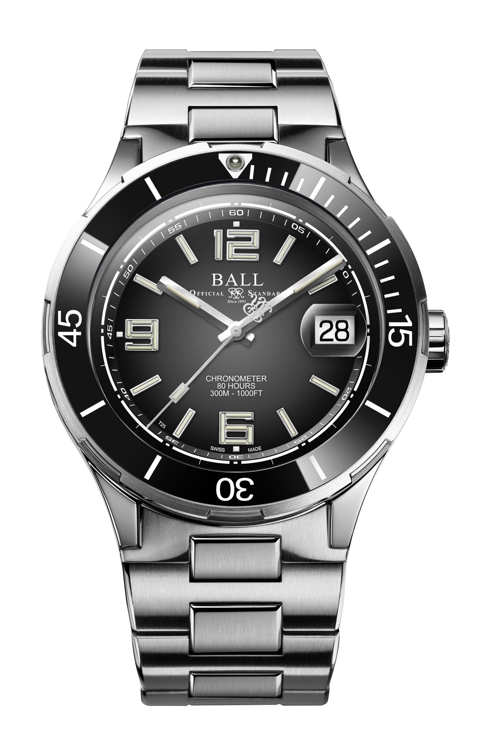 BALL Roadmaster M Archangel II 40 luxury timepiece - detailed view