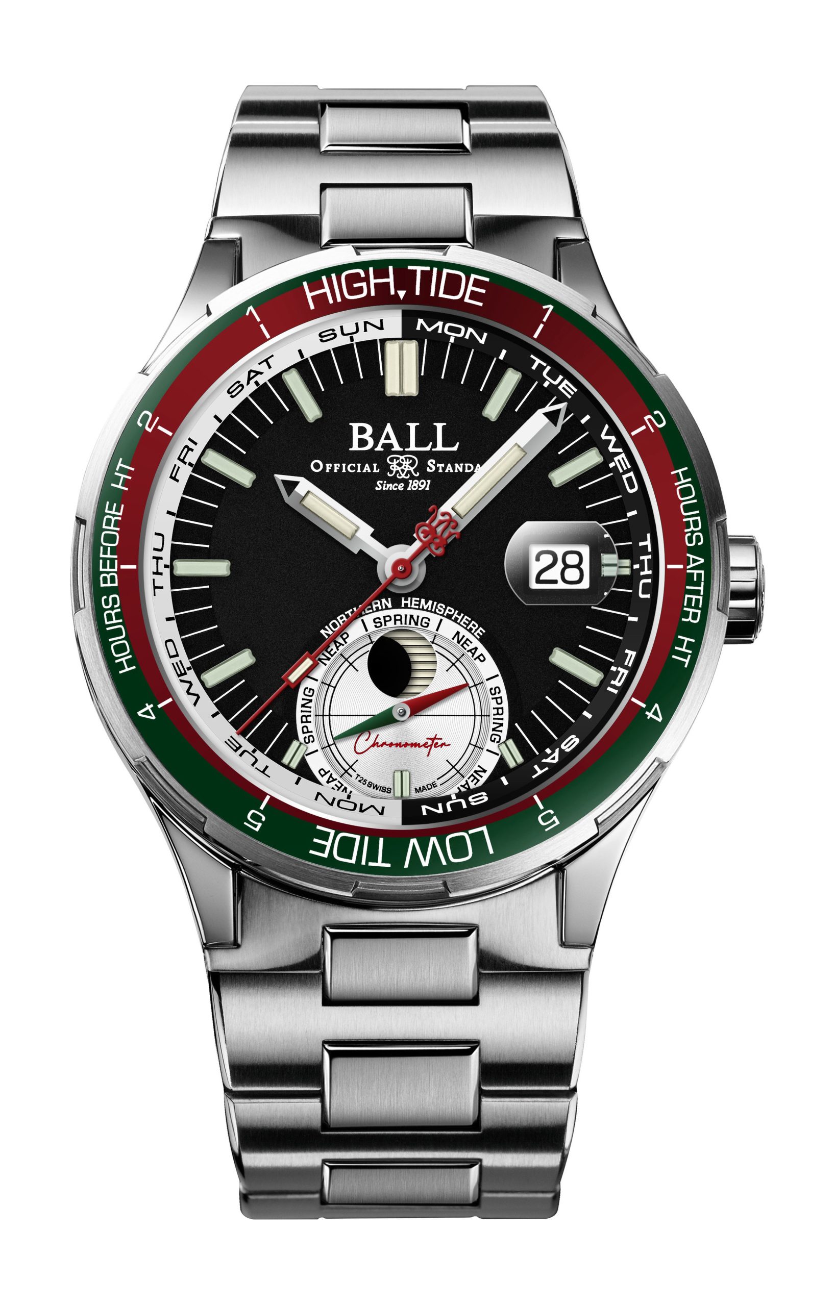 BALL Roadmaster Ocean Explorer luxury timepiece - detailed view