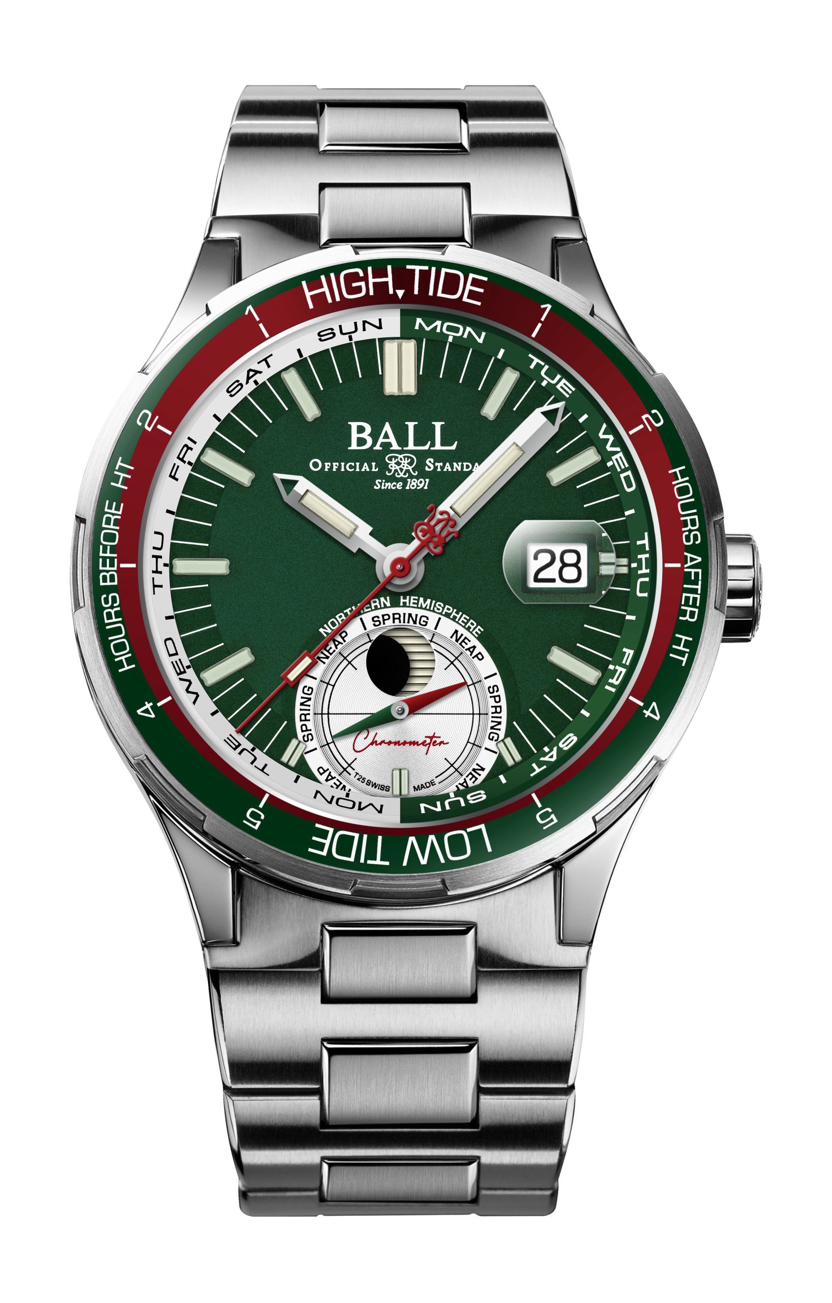 BALL Roadmaster Ocean Explorer luxury timepiece - detailed view