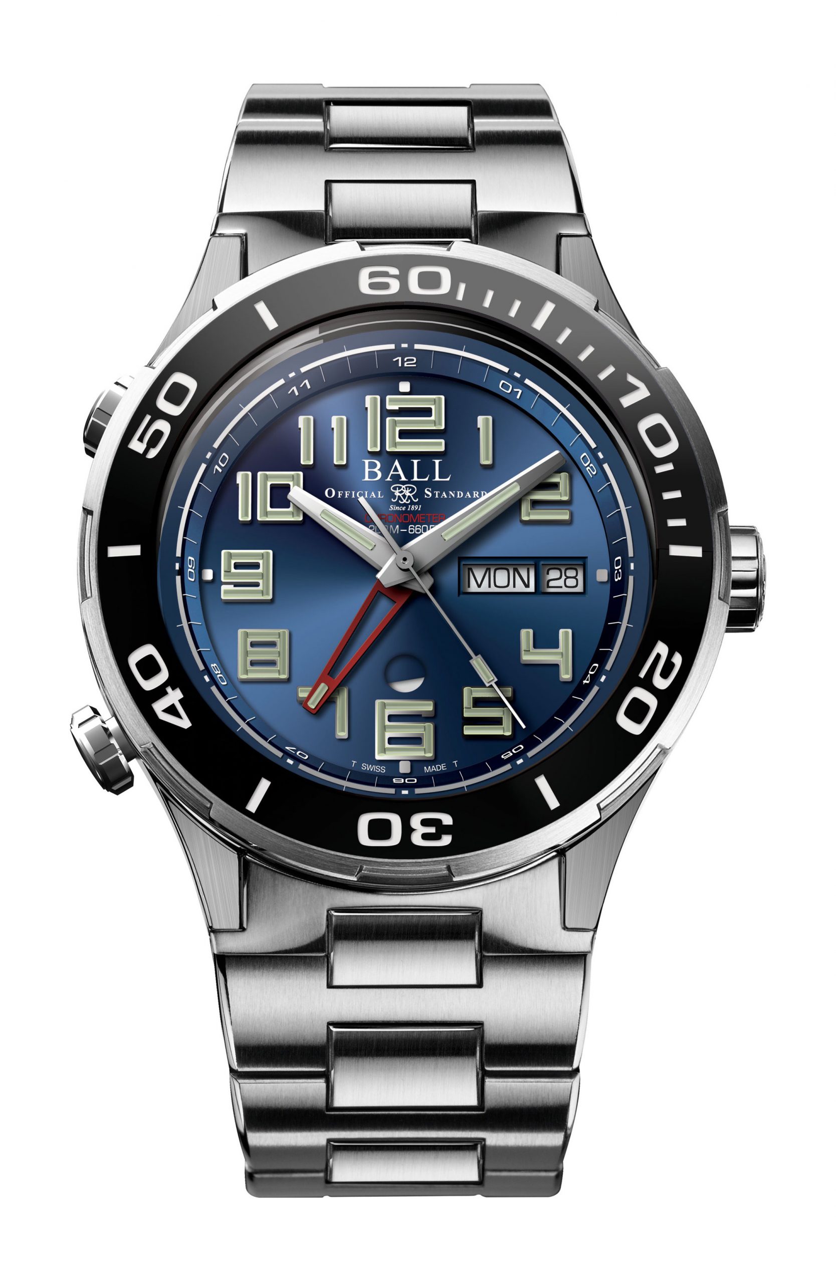 BALL Roadmaster Vanguard luxury timepiece - detailed view
