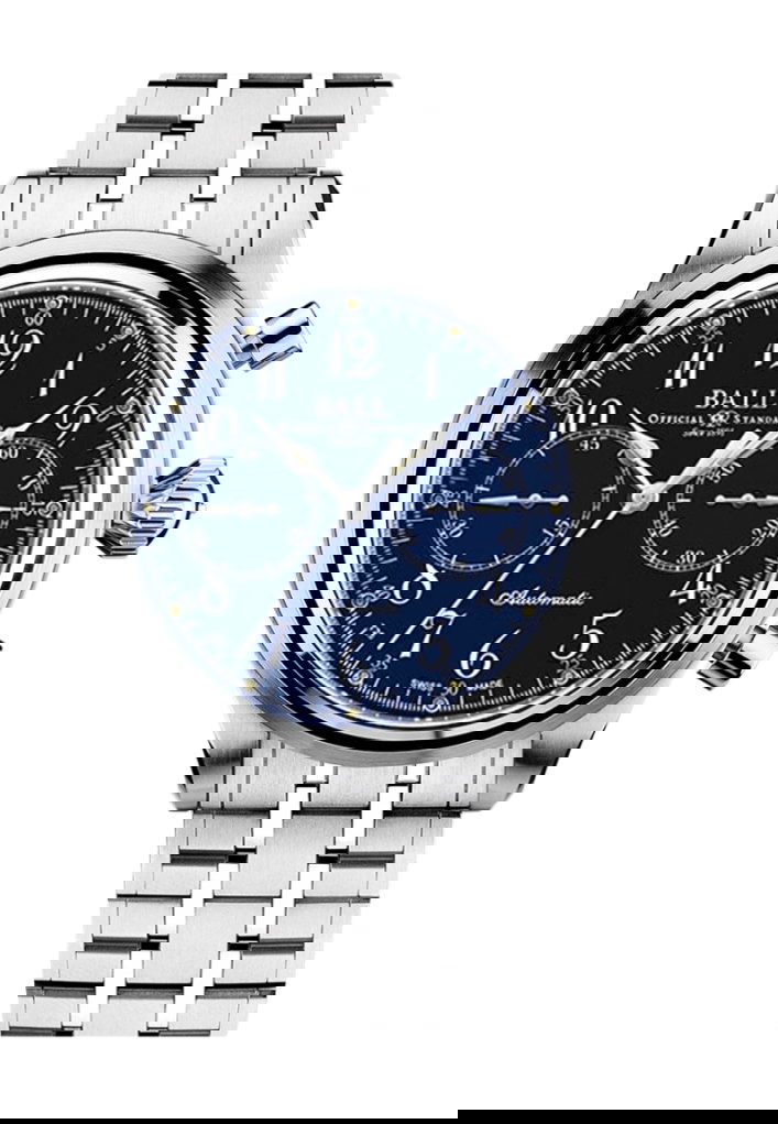 BALL Trainmaster Cannonball luxury timepiece - detailed view