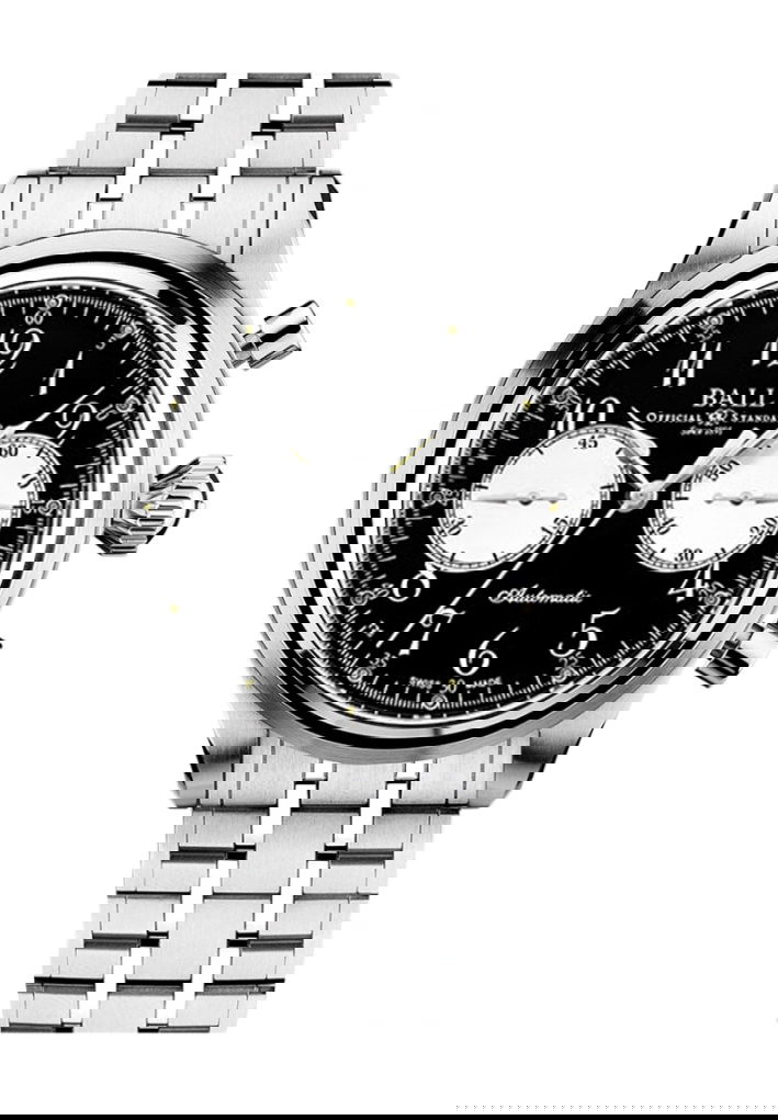 BALL Trainmaster Cannonball luxury timepiece - detailed view