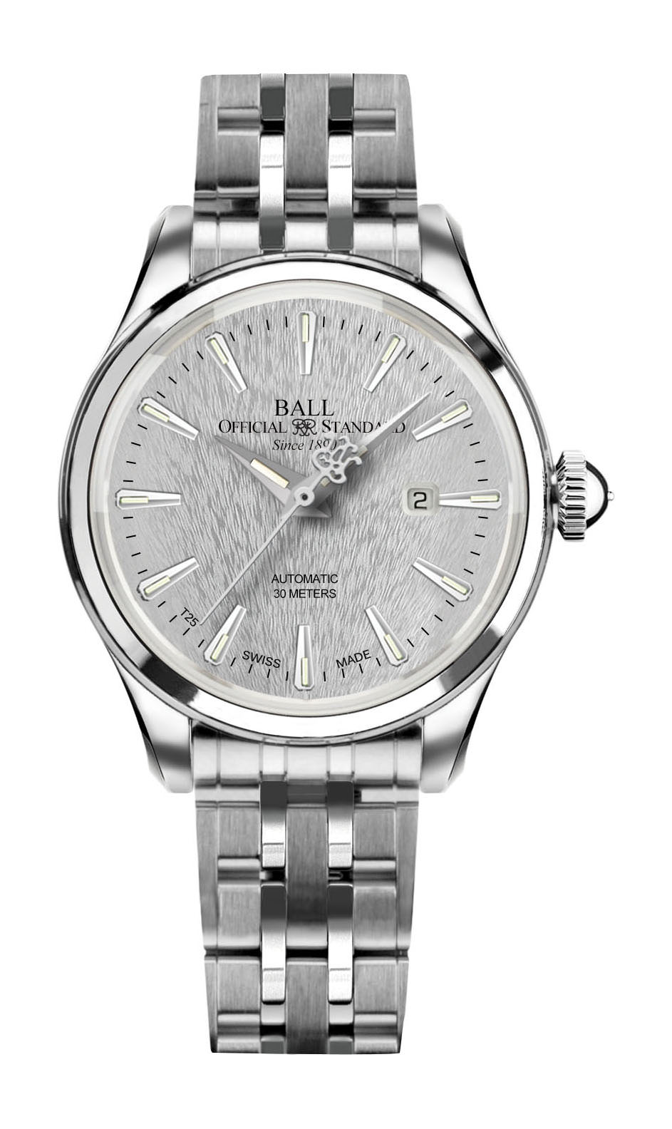BALL Trainmaster Eternity Ladies luxury timepiece - detailed view