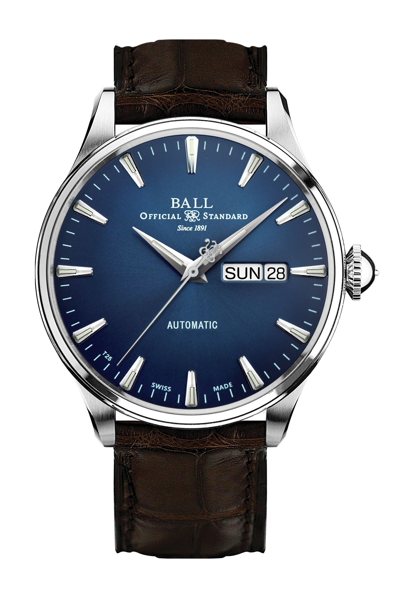 BALL Trainmaster Eternity luxury timepiece - detailed view