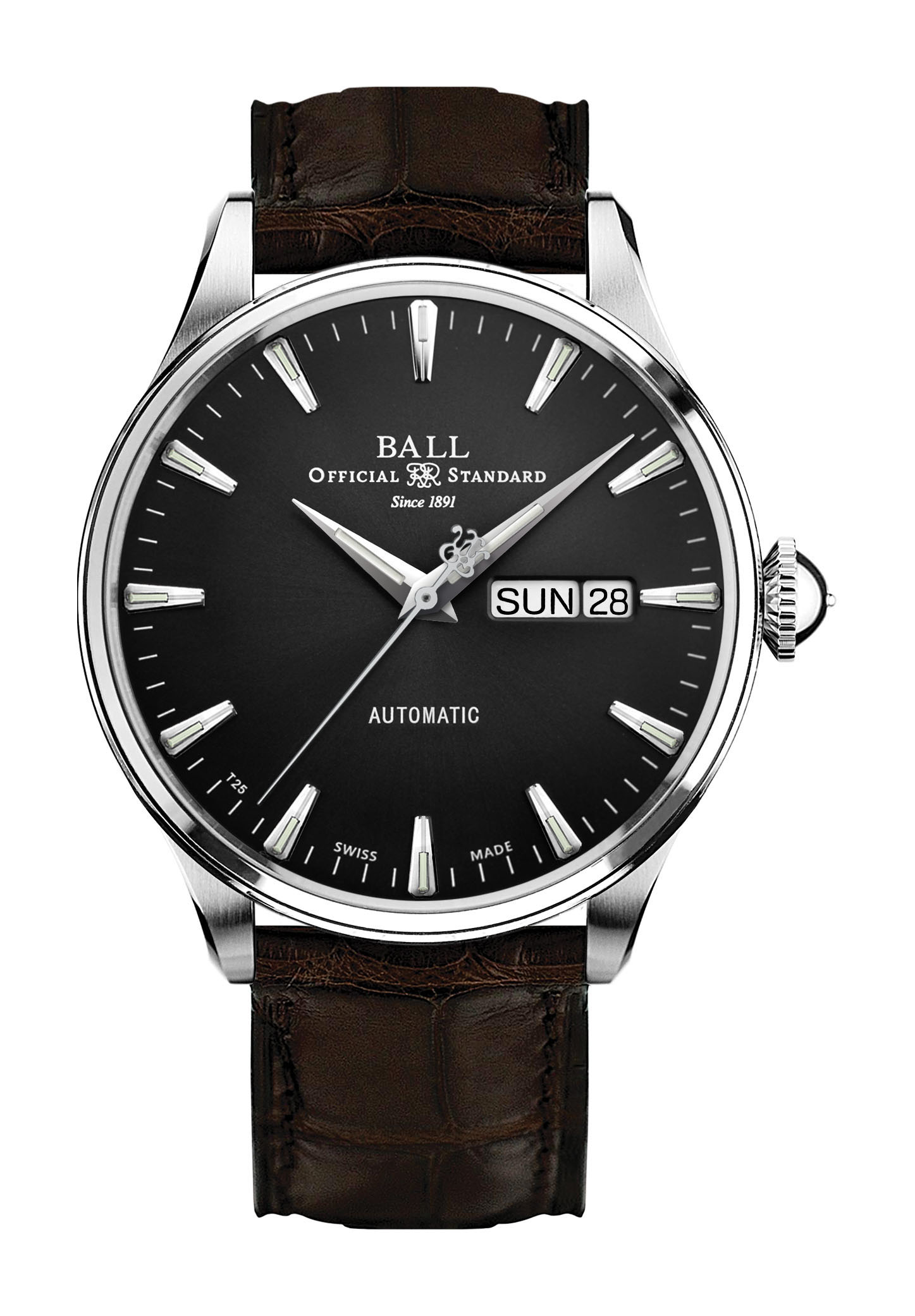 BALL Trainmaster Eternity luxury timepiece - detailed view