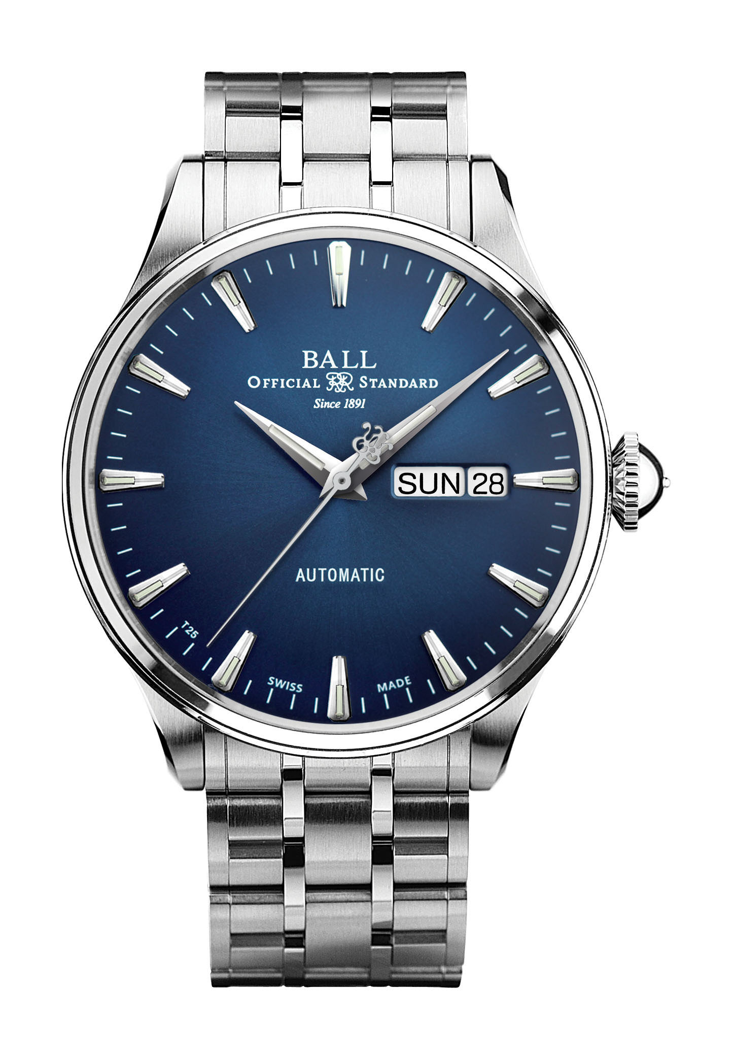 BALL Trainmaster Eternity luxury timepiece - detailed view