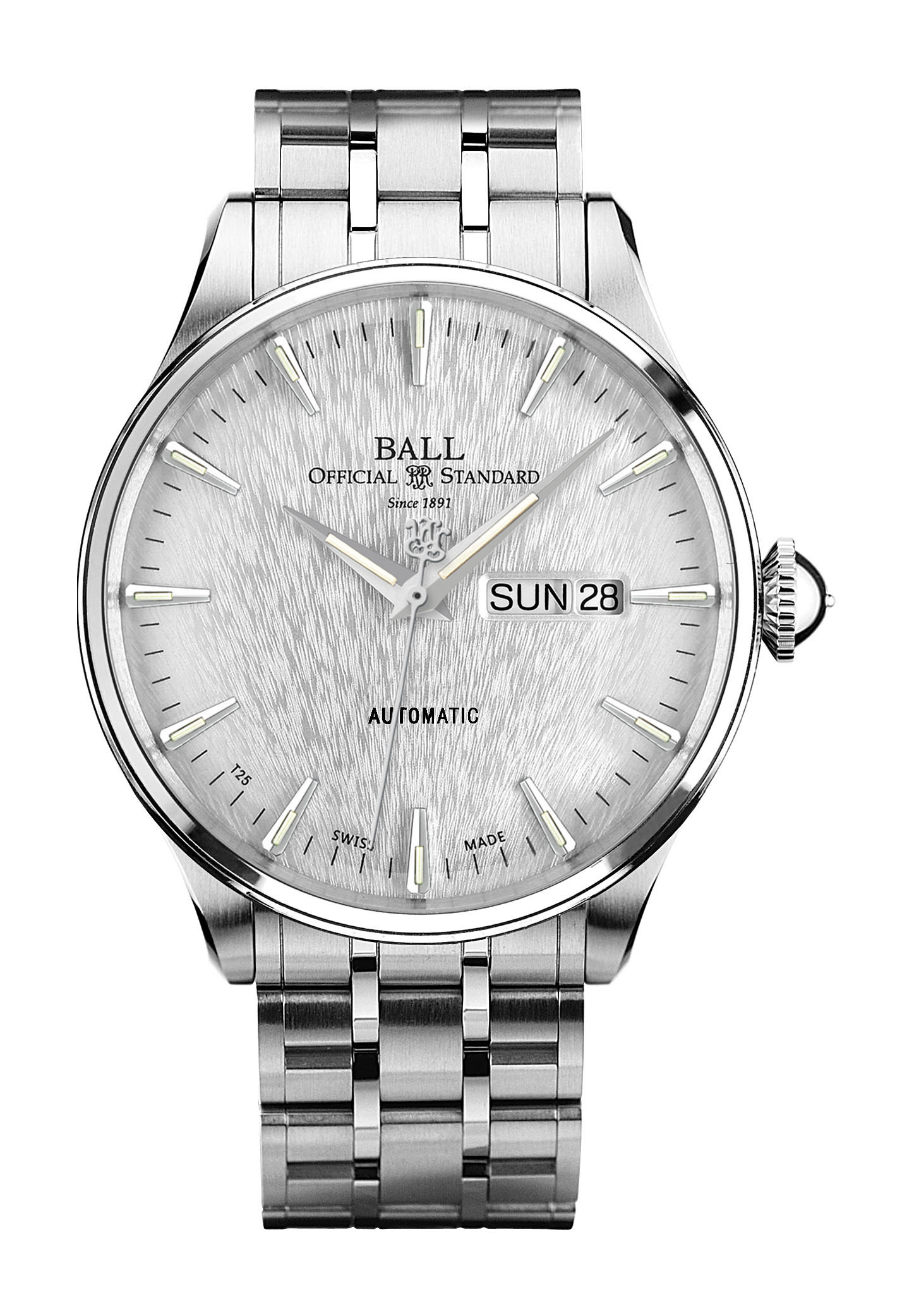 BALL Trainmaster Eternity luxury timepiece - detailed view