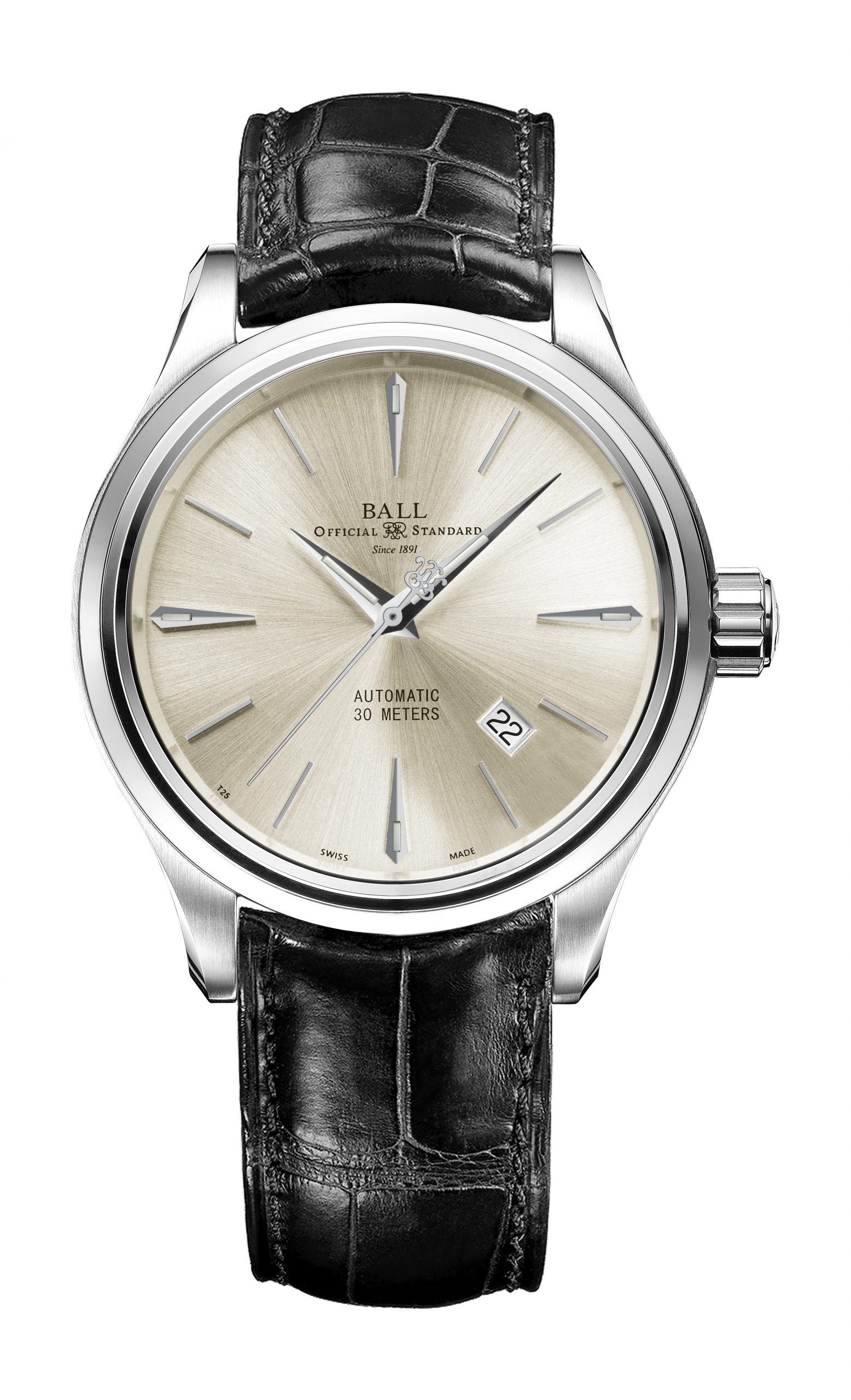 BALL Trainmaster Legend luxury timepiece - detailed view