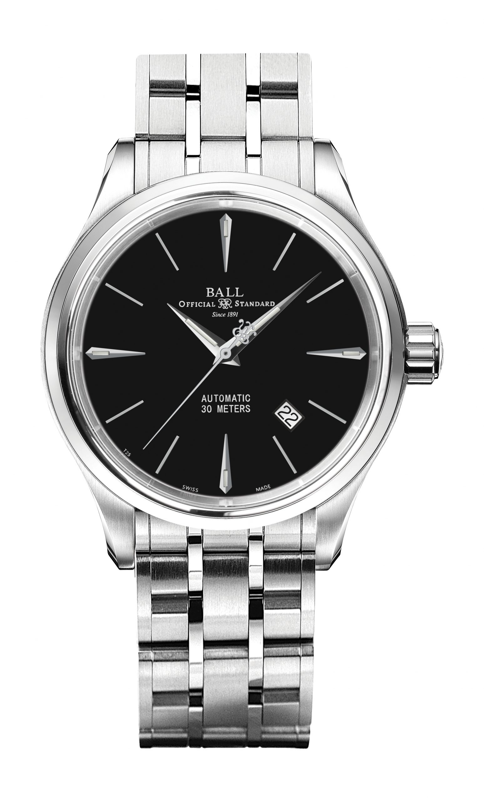 BALL Trainmaster Legend luxury timepiece - detailed view