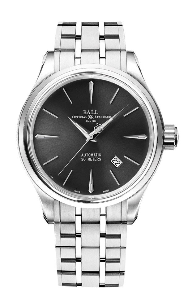 BALL Trainmaster Legend luxury timepiece - detailed view