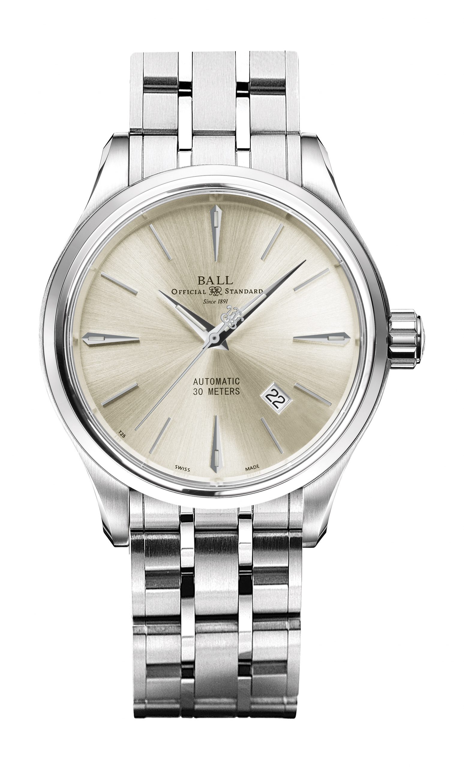 BALL Trainmaster Legend luxury timepiece - detailed view