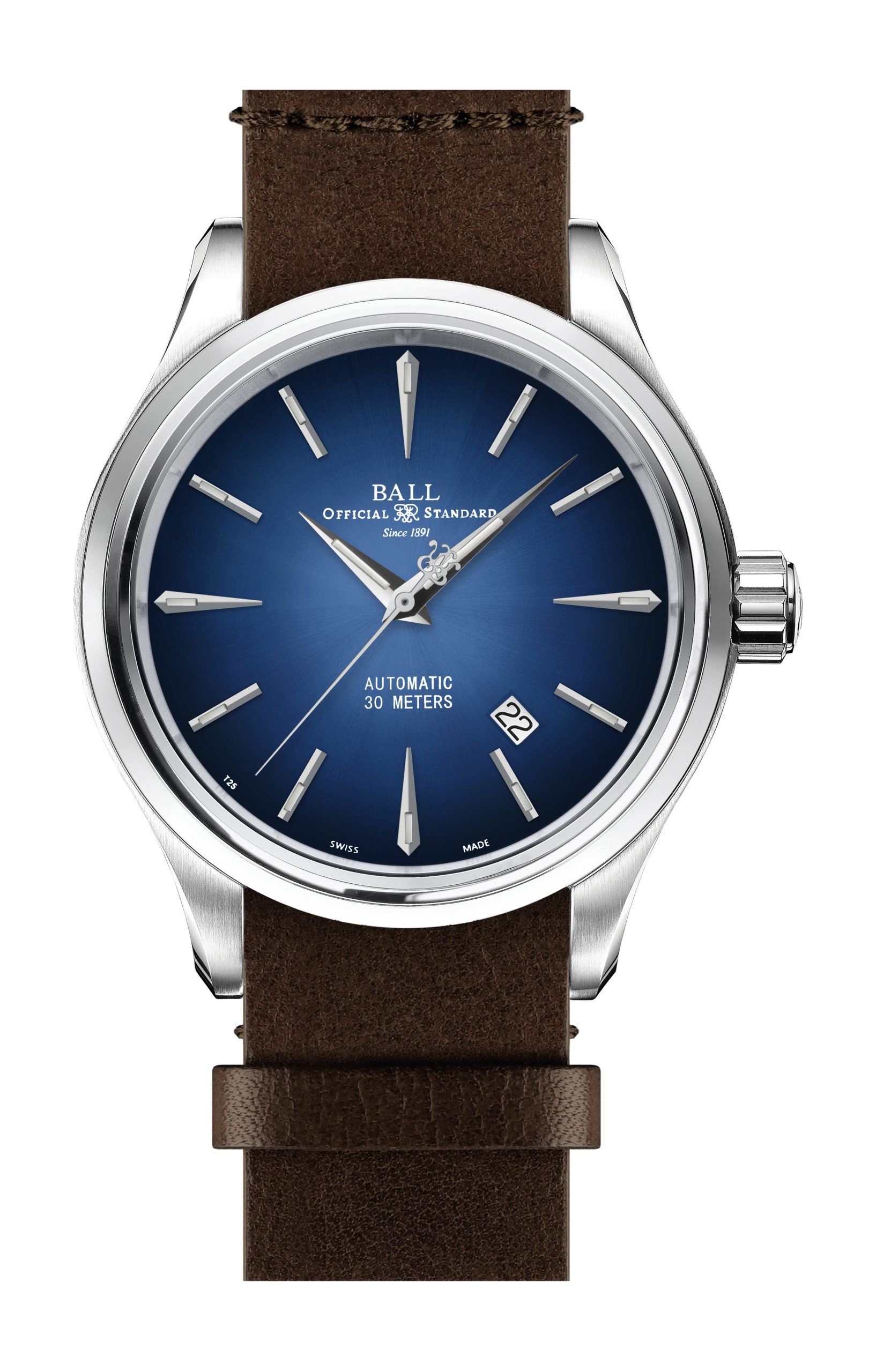 BALL Trainmaster Legend luxury timepiece - detailed view
