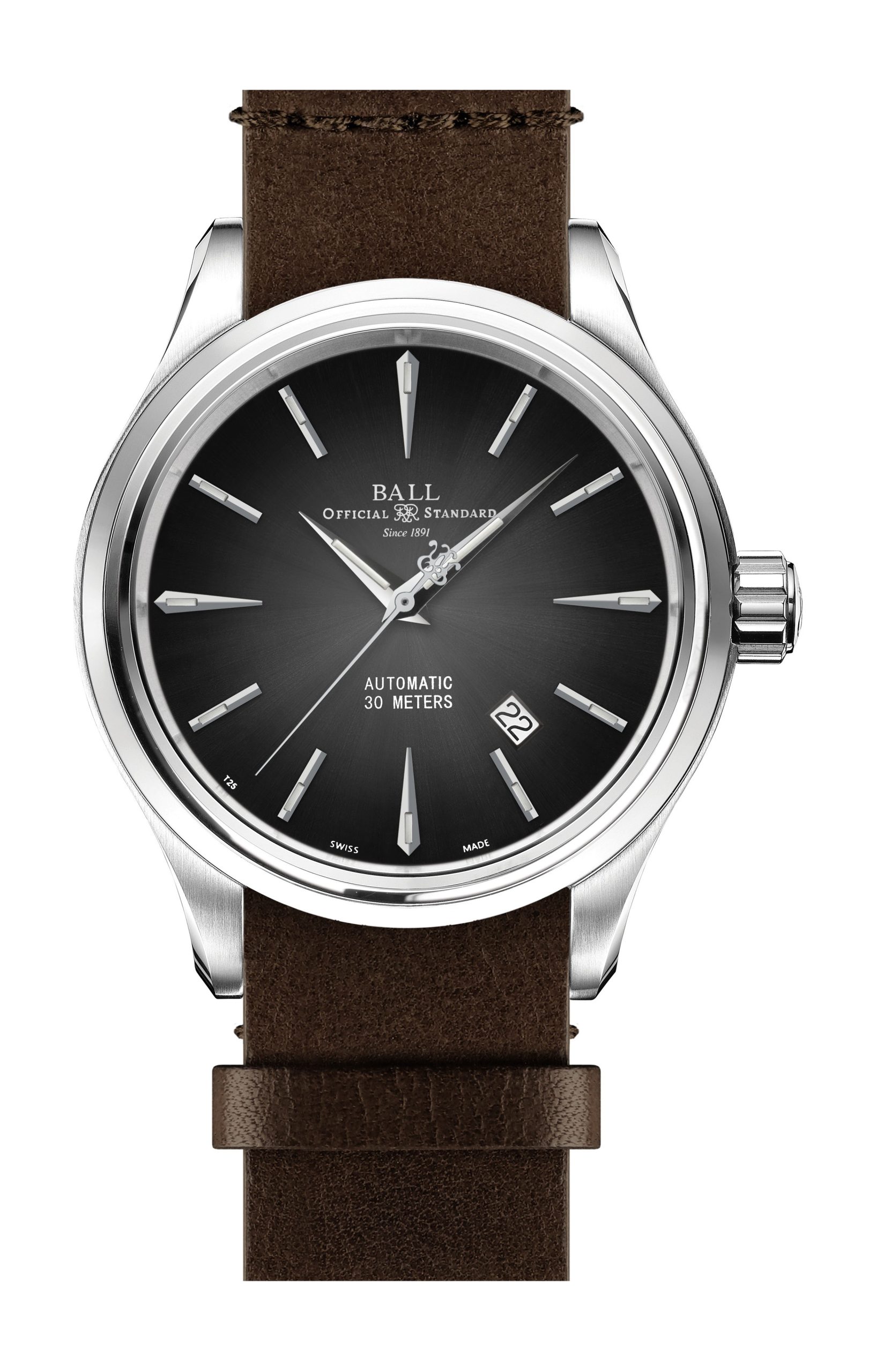 BALL Trainmaster Legend luxury timepiece - detailed view