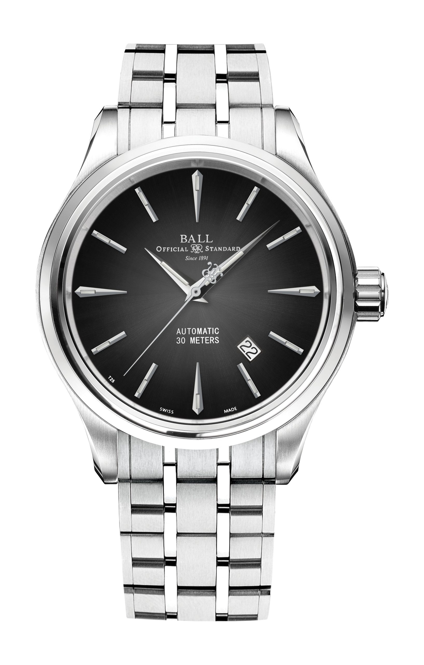 BALL Trainmaster Legend luxury timepiece - detailed view