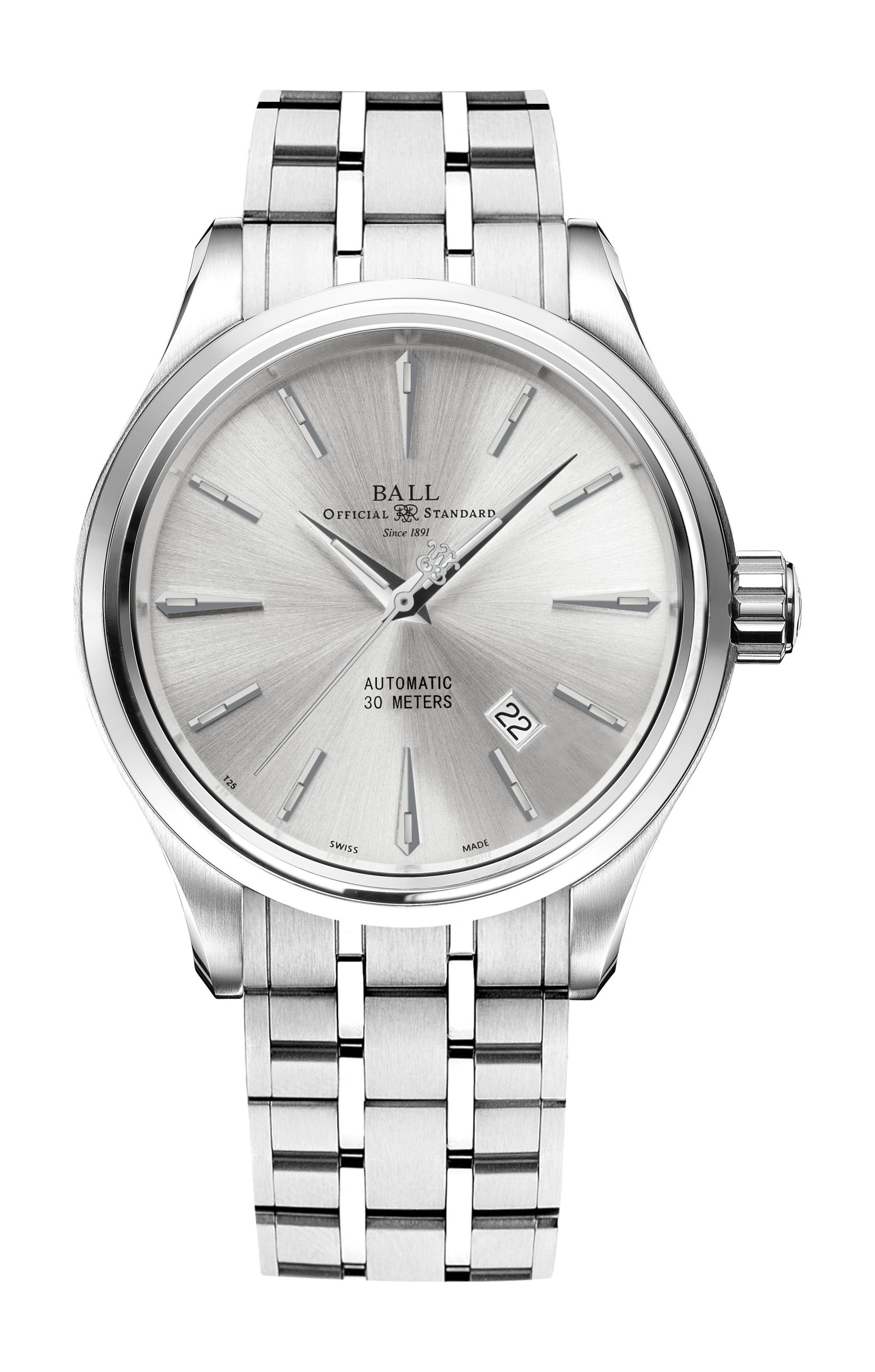BALL Trainmaster Legend luxury timepiece - detailed view