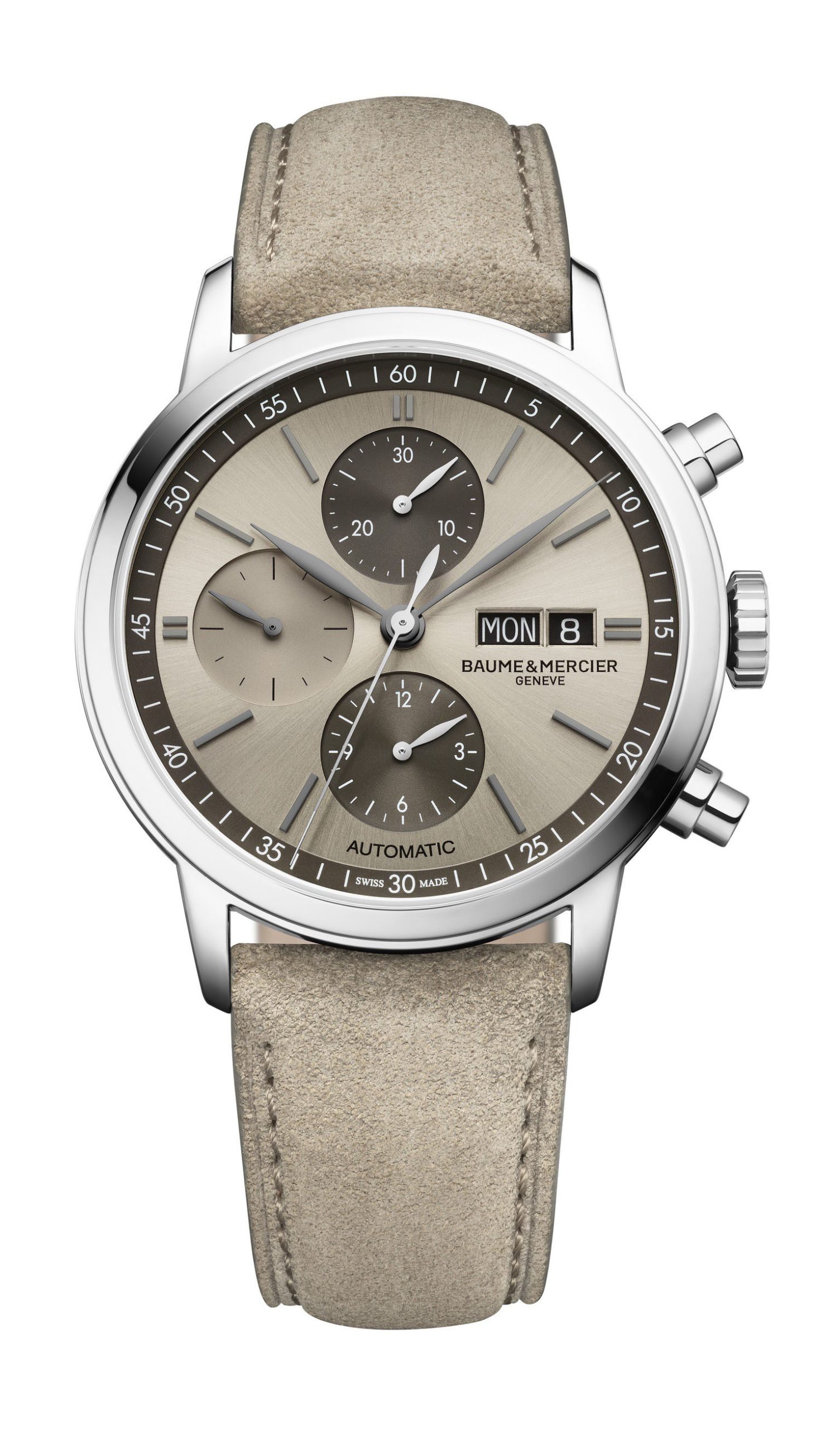 Baume & Mercier Classima Chronograph luxury timepiece - detailed view