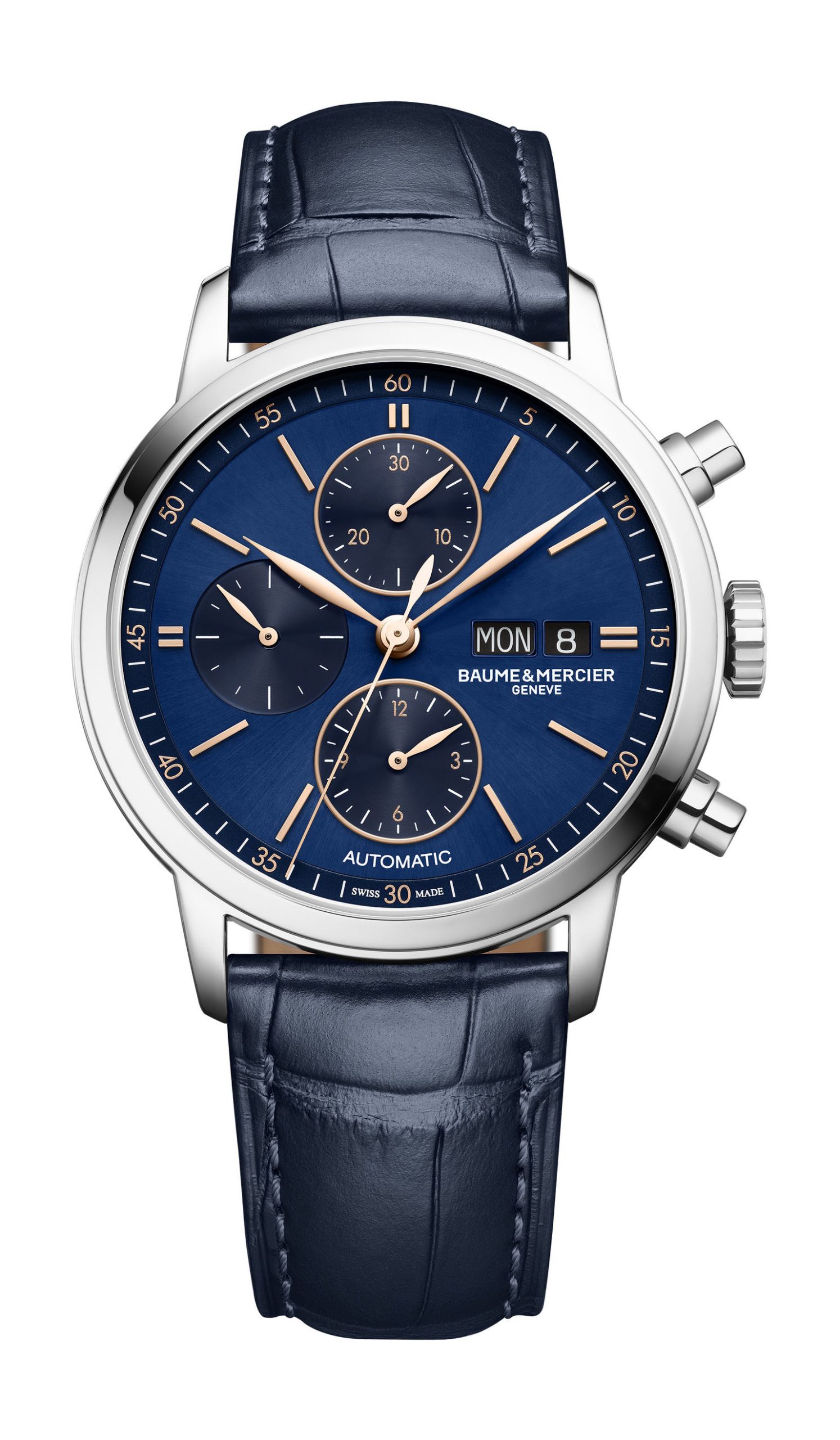 Baume & Mercier Classima Chronograph luxury timepiece - detailed view