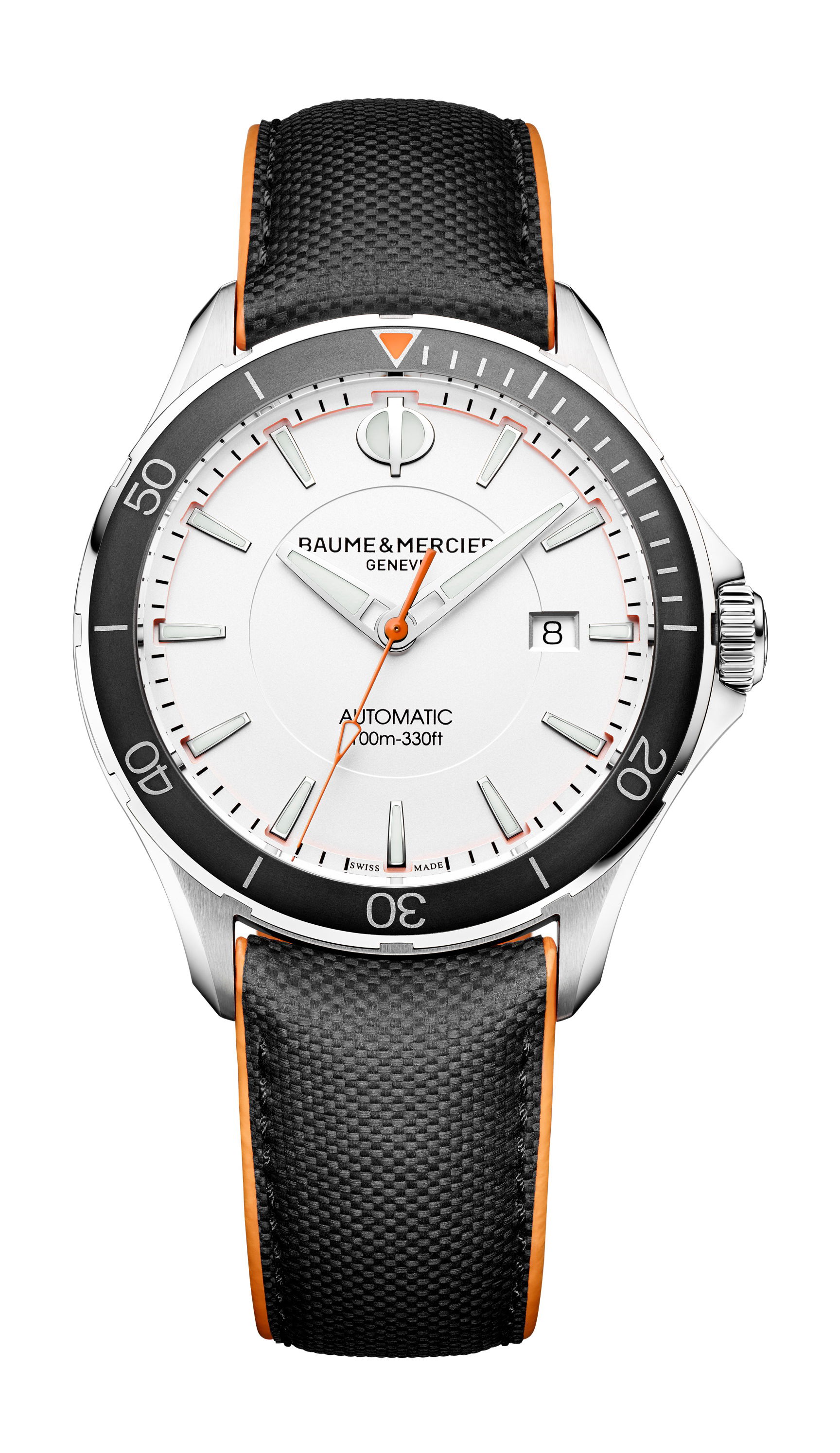 Baume & Mercier Clifton Club luxury timepiece - detailed view