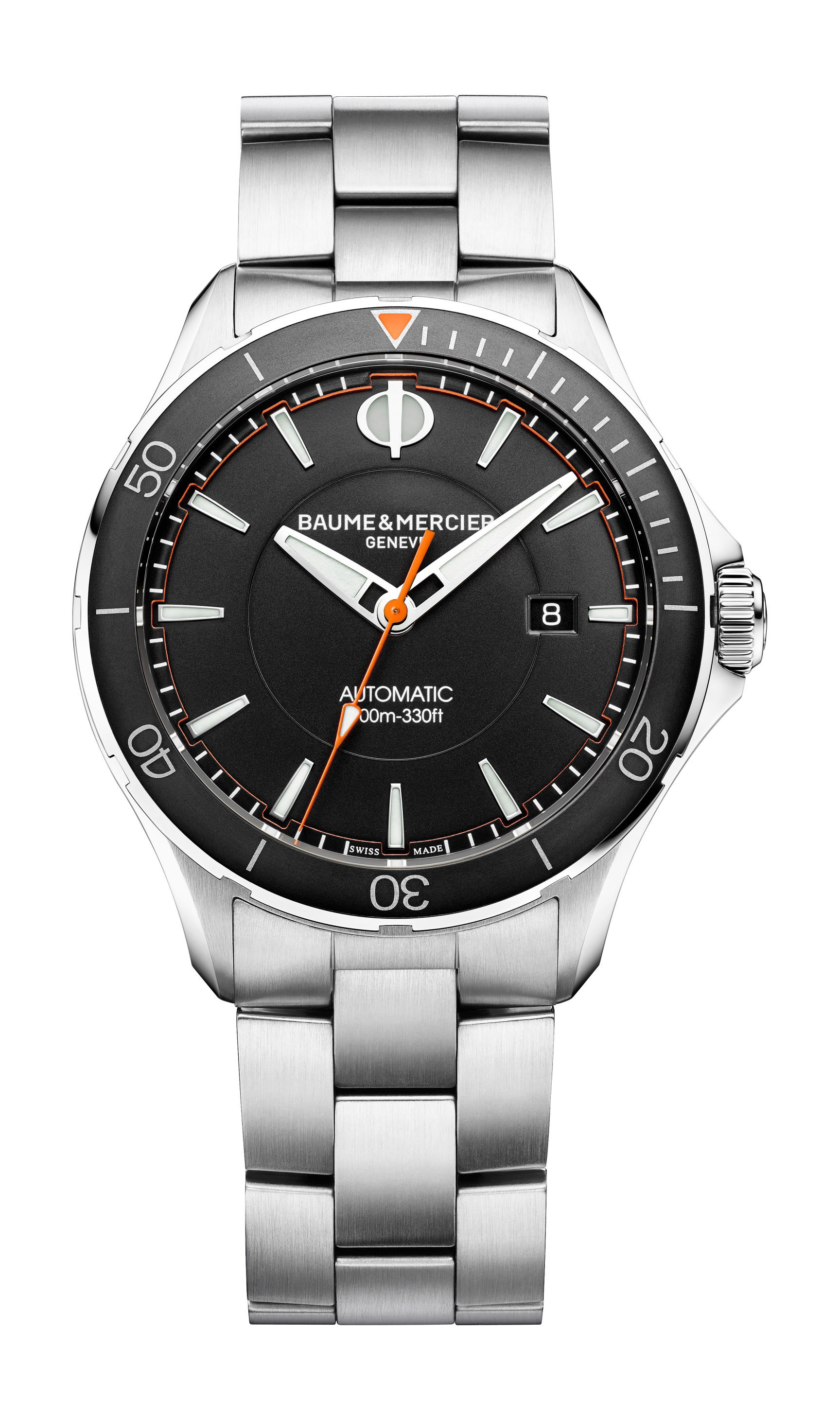 Baume & Mercier Clifton Club luxury timepiece - detailed view
