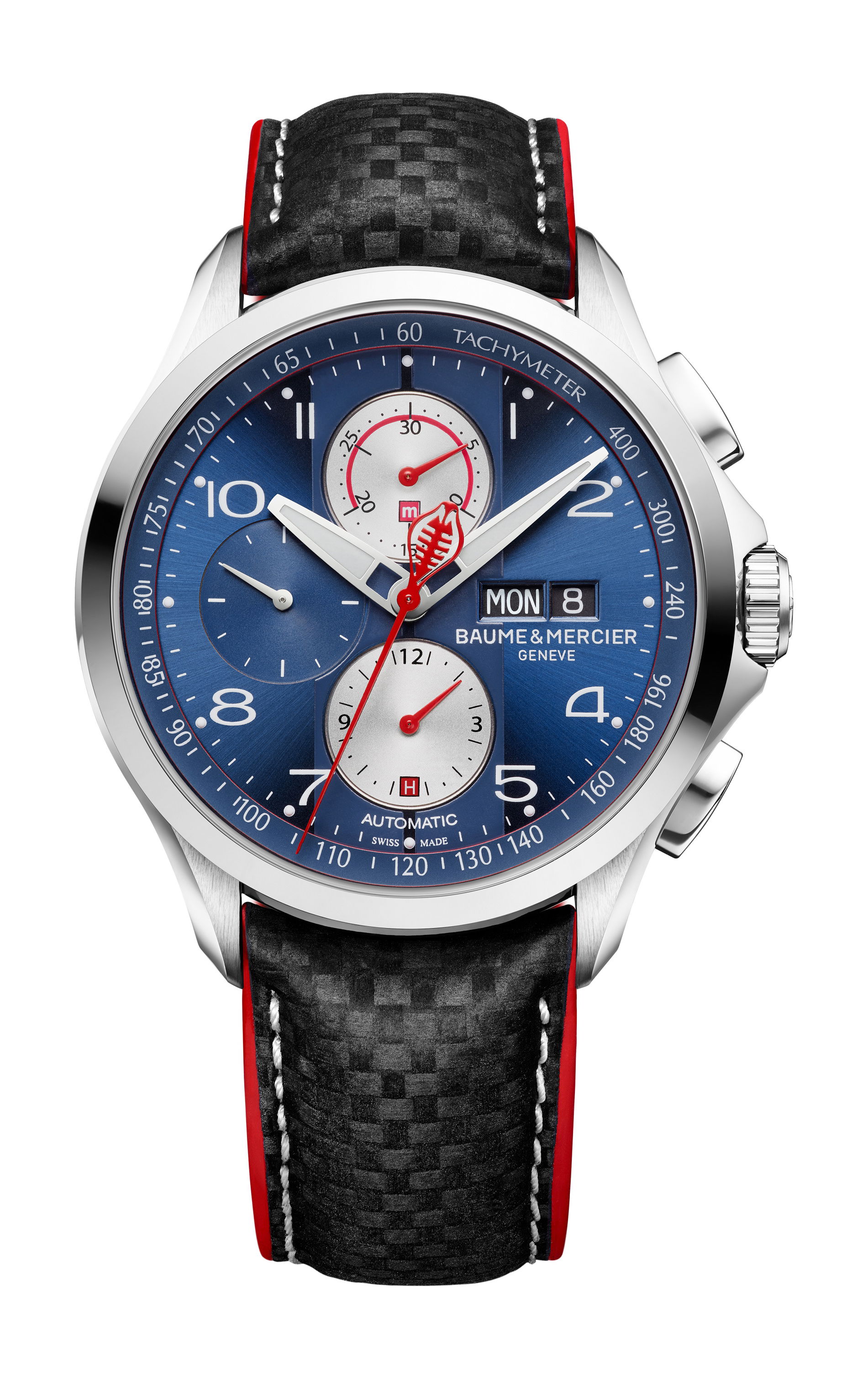Baume & Mercier Clifton Club luxury timepiece - detailed view