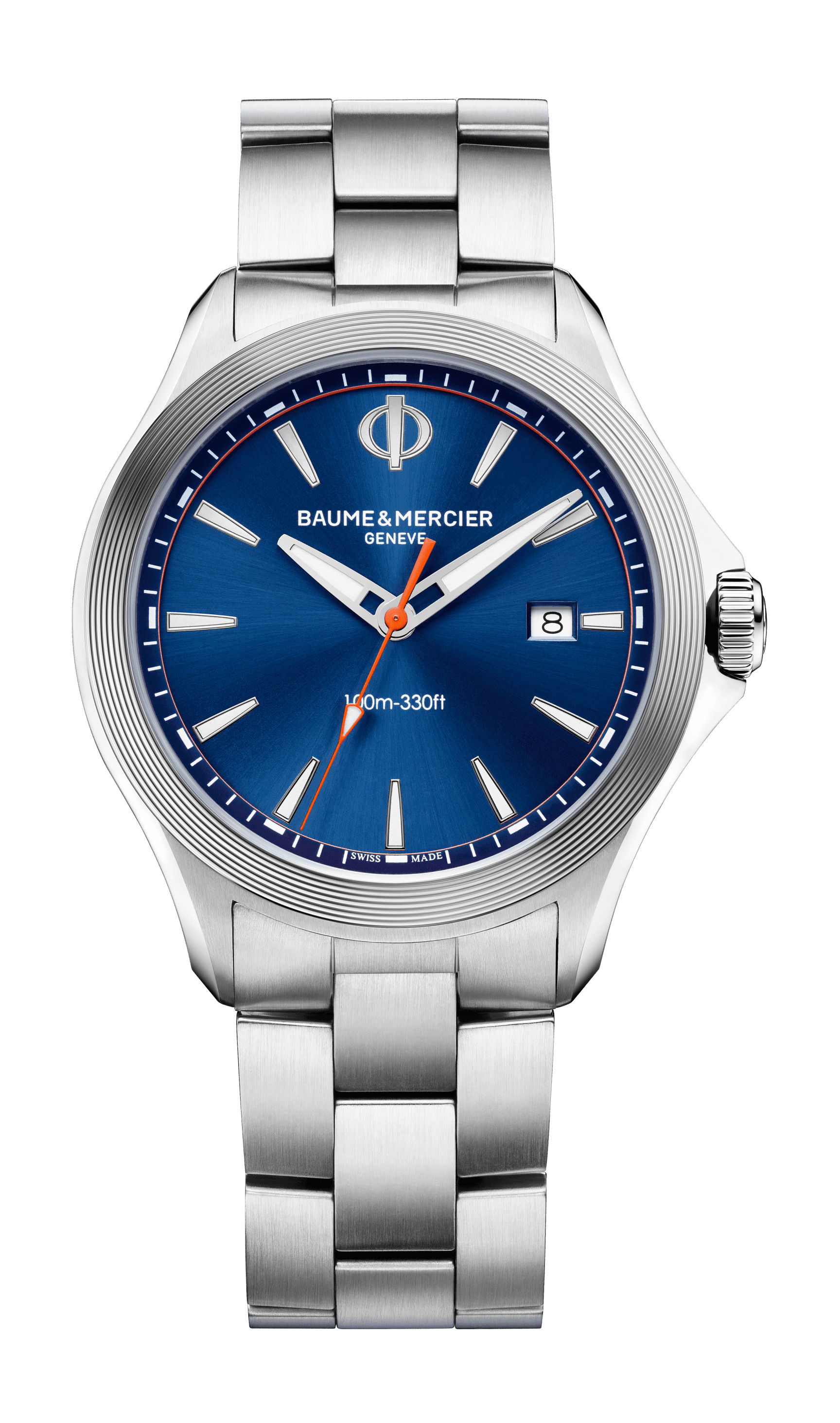 Baume & Mercier Clifton Club luxury timepiece - detailed view