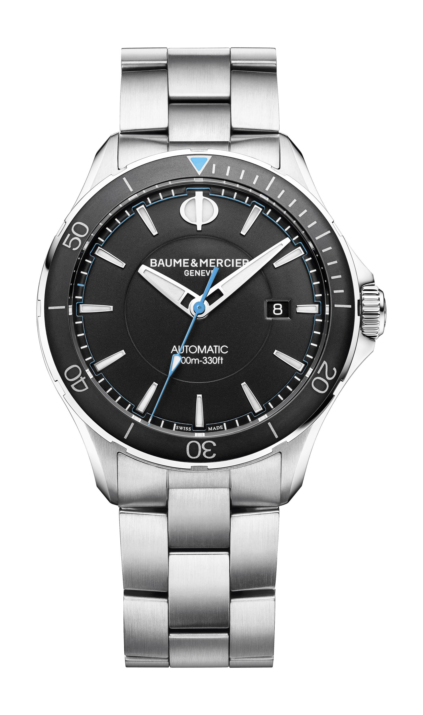 Baume & Mercier Clifton Club luxury timepiece - detailed view
