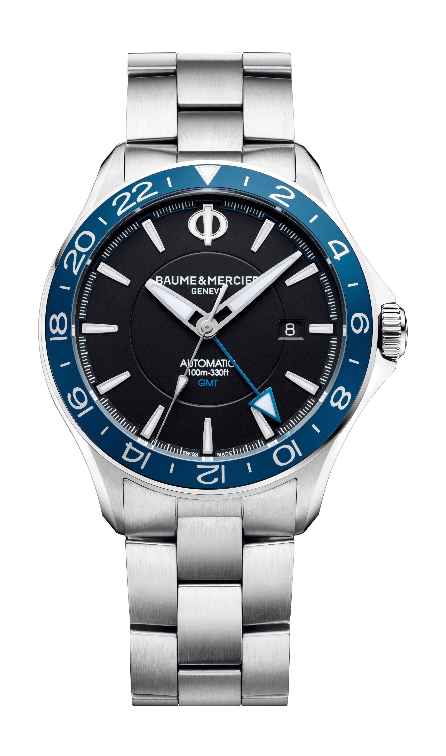 Baume & Mercier Clifton Club luxury timepiece - detailed view