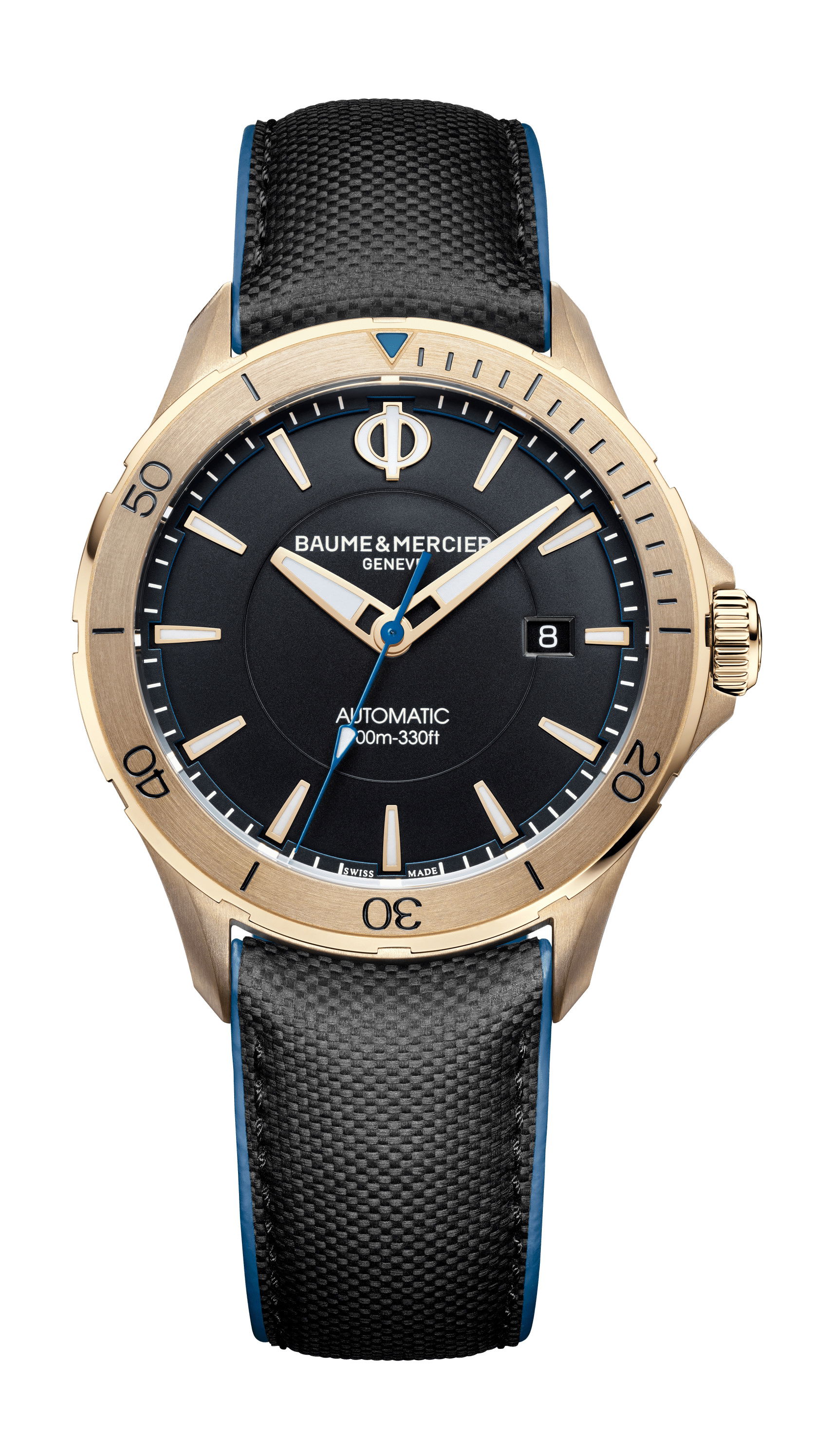 Baume & Mercier Clifton Club luxury timepiece - detailed view