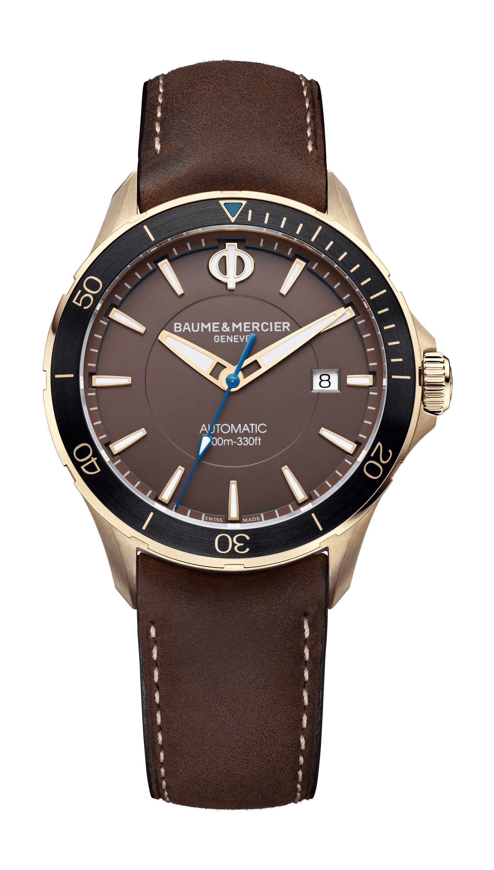 Baume & Mercier Clifton Club luxury timepiece - detailed view