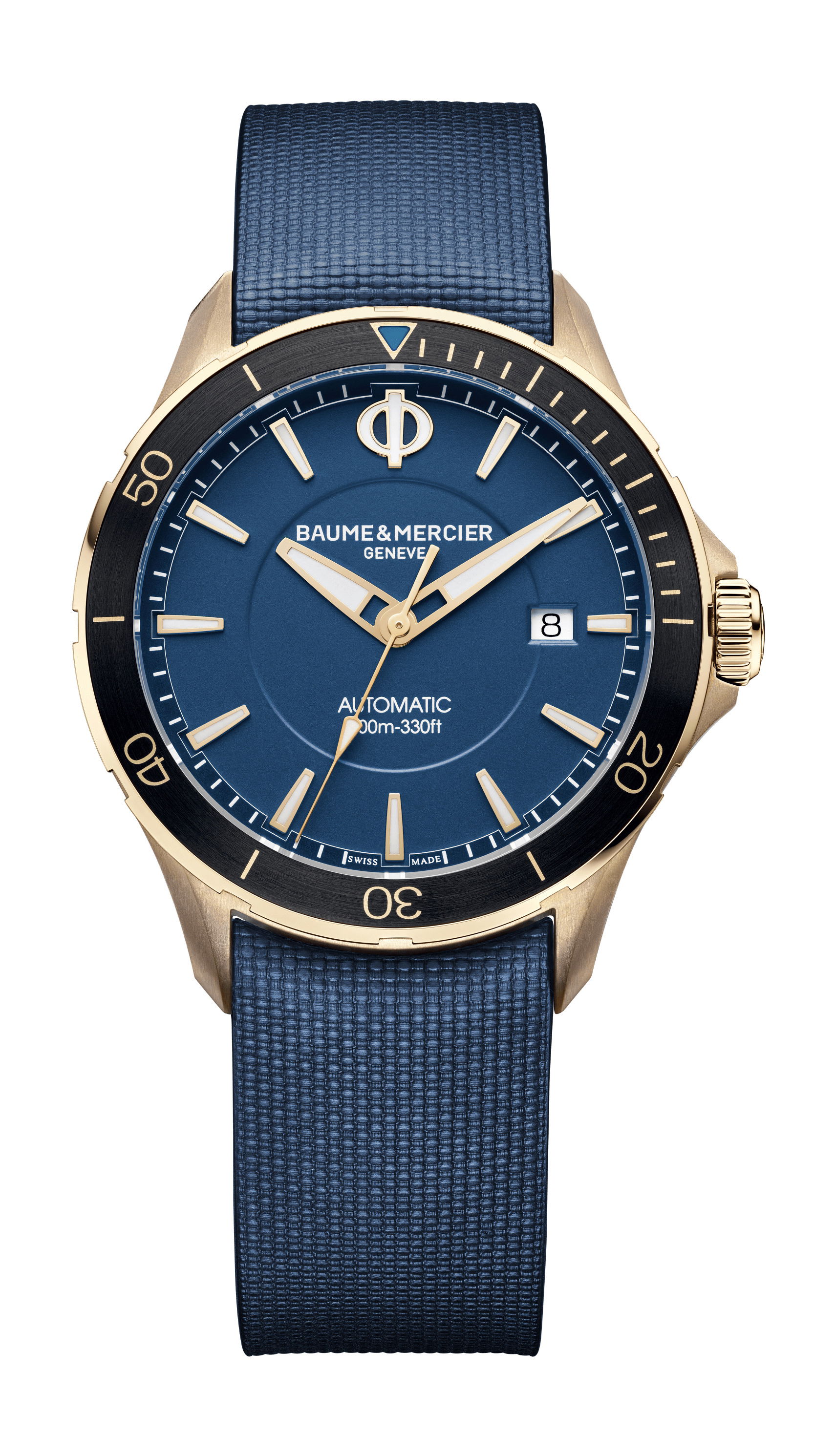 Baume & Mercier Clifton Club luxury timepiece - detailed view