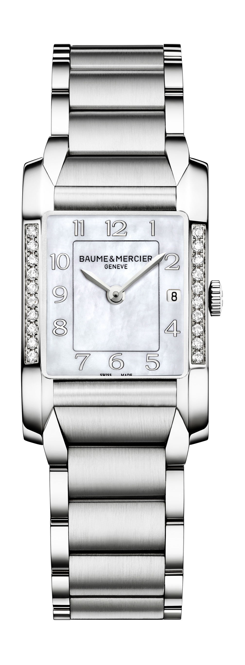 Baume & Mercier Hampton luxury timepiece - detailed view