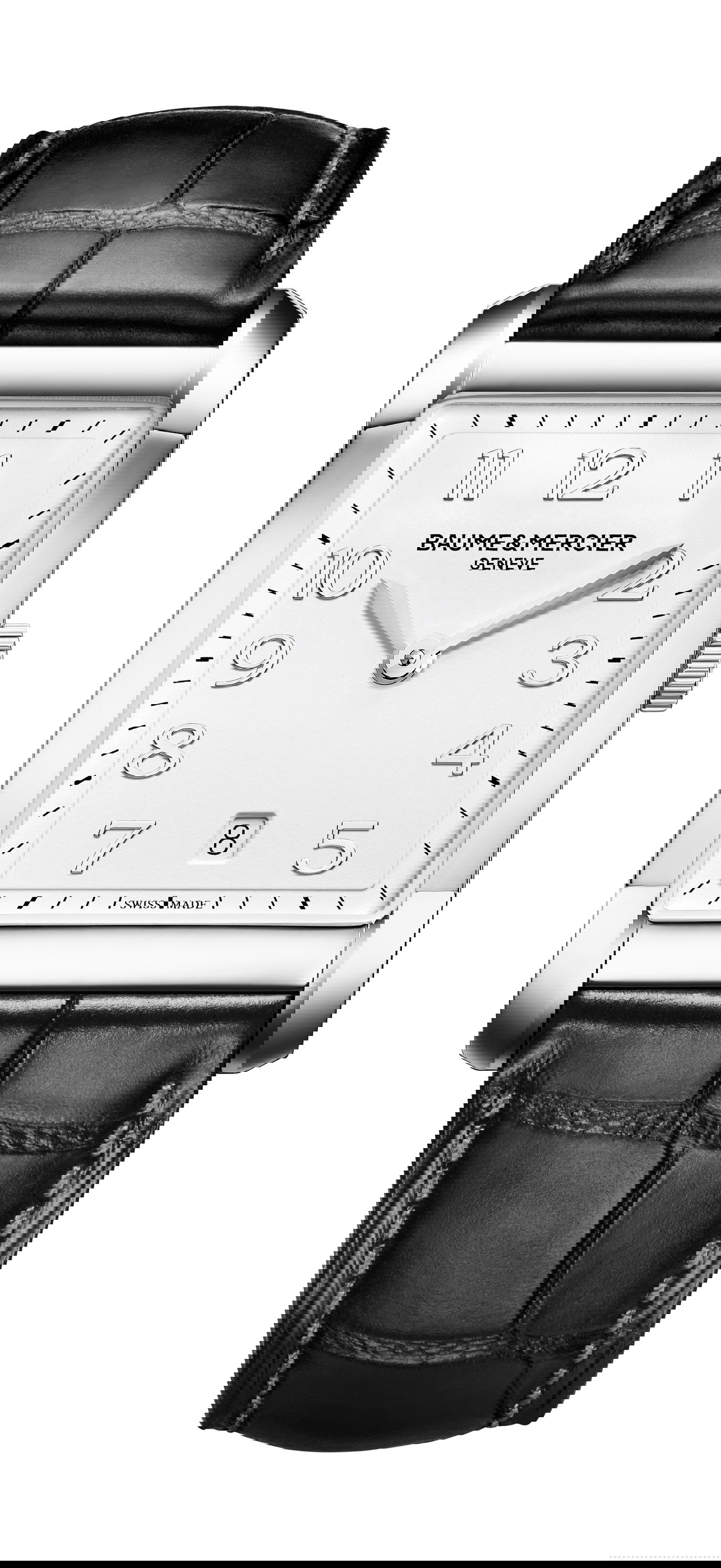 Baume & Mercier Hampton luxury timepiece - detailed view