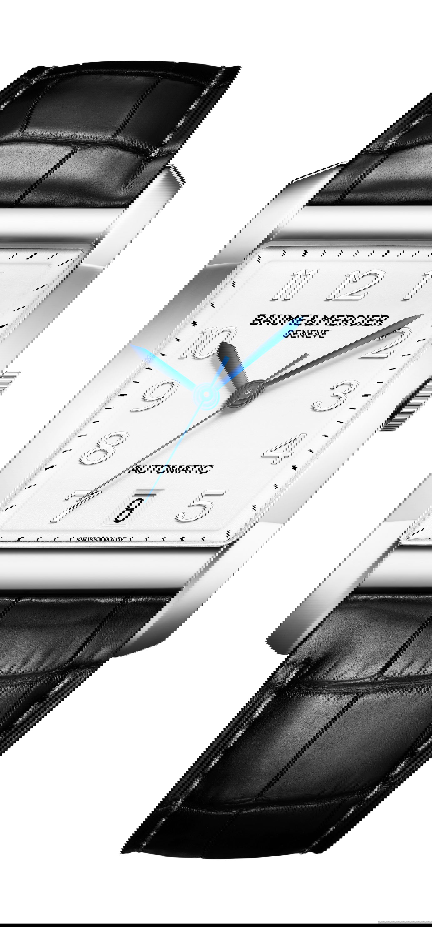Baume & Mercier Hampton luxury timepiece - detailed view