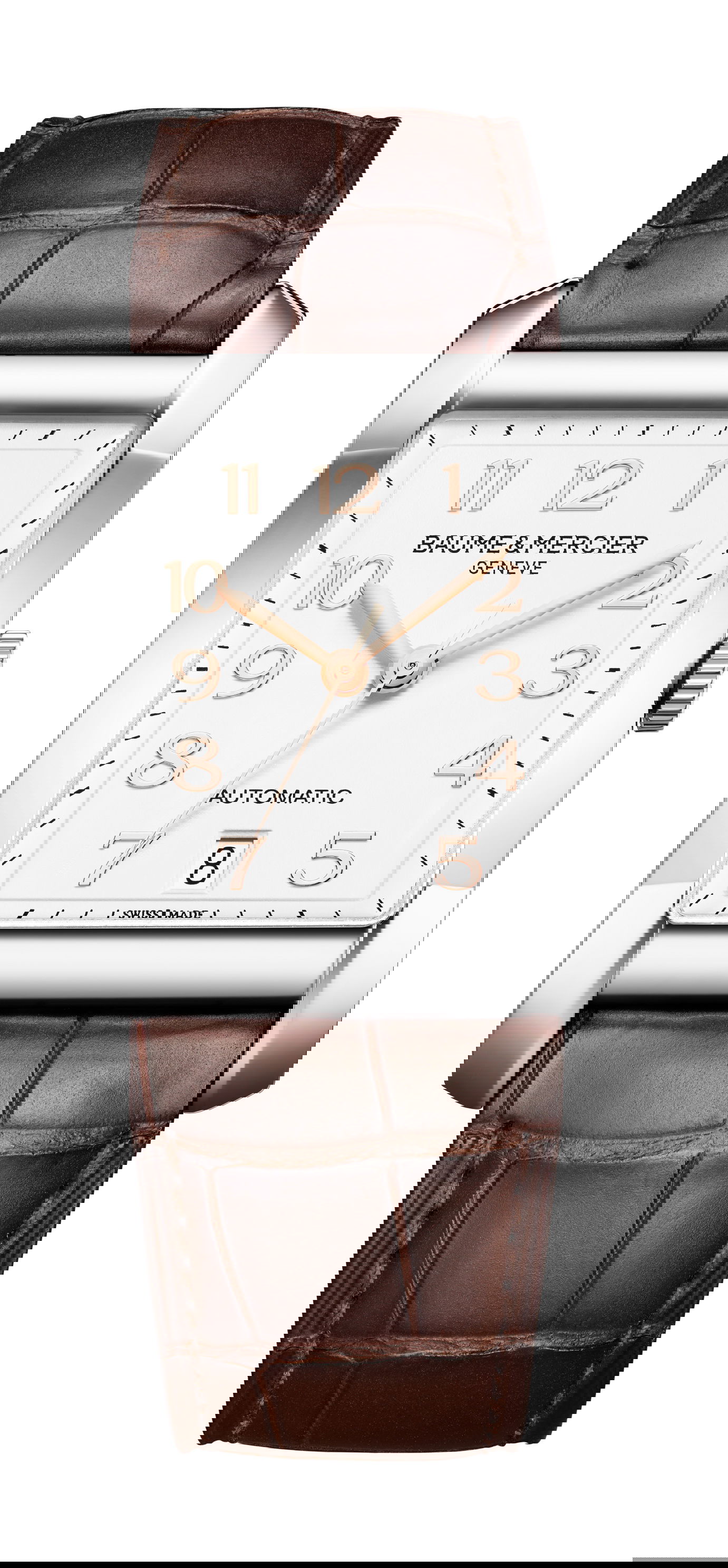 Baume & Mercier Hampton luxury timepiece - detailed view
