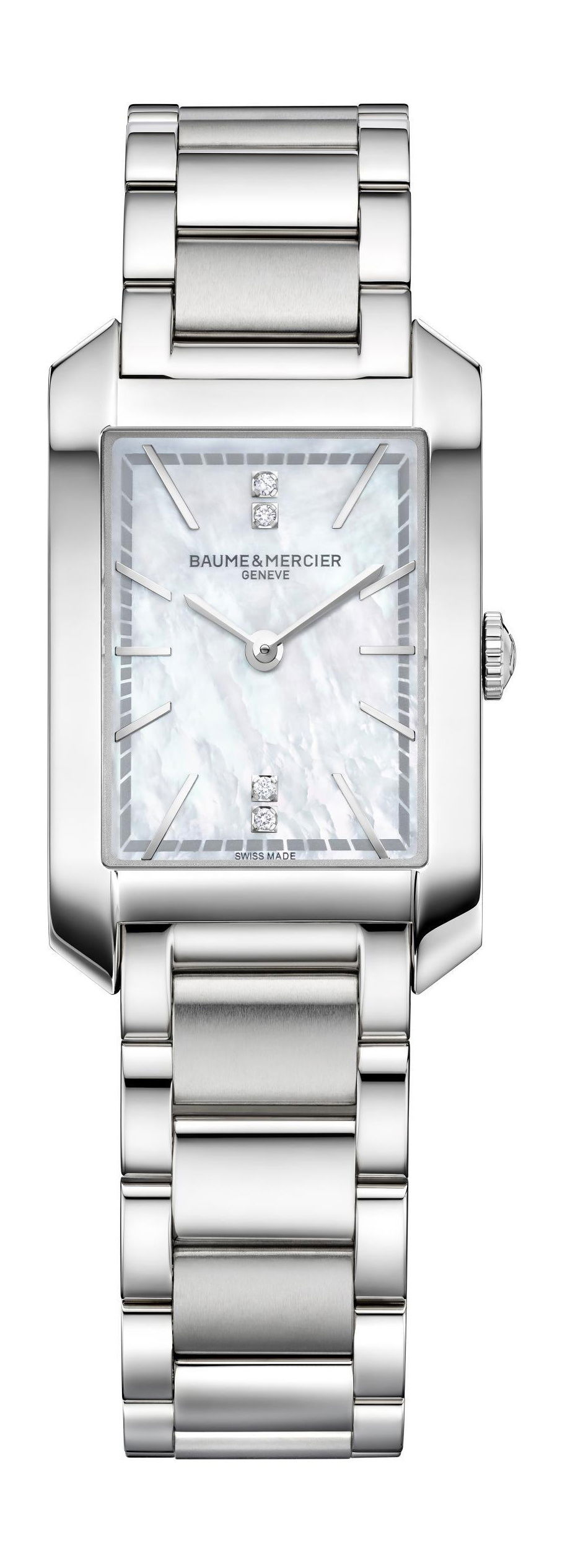 Baume & Mercier Hampton luxury timepiece - detailed view