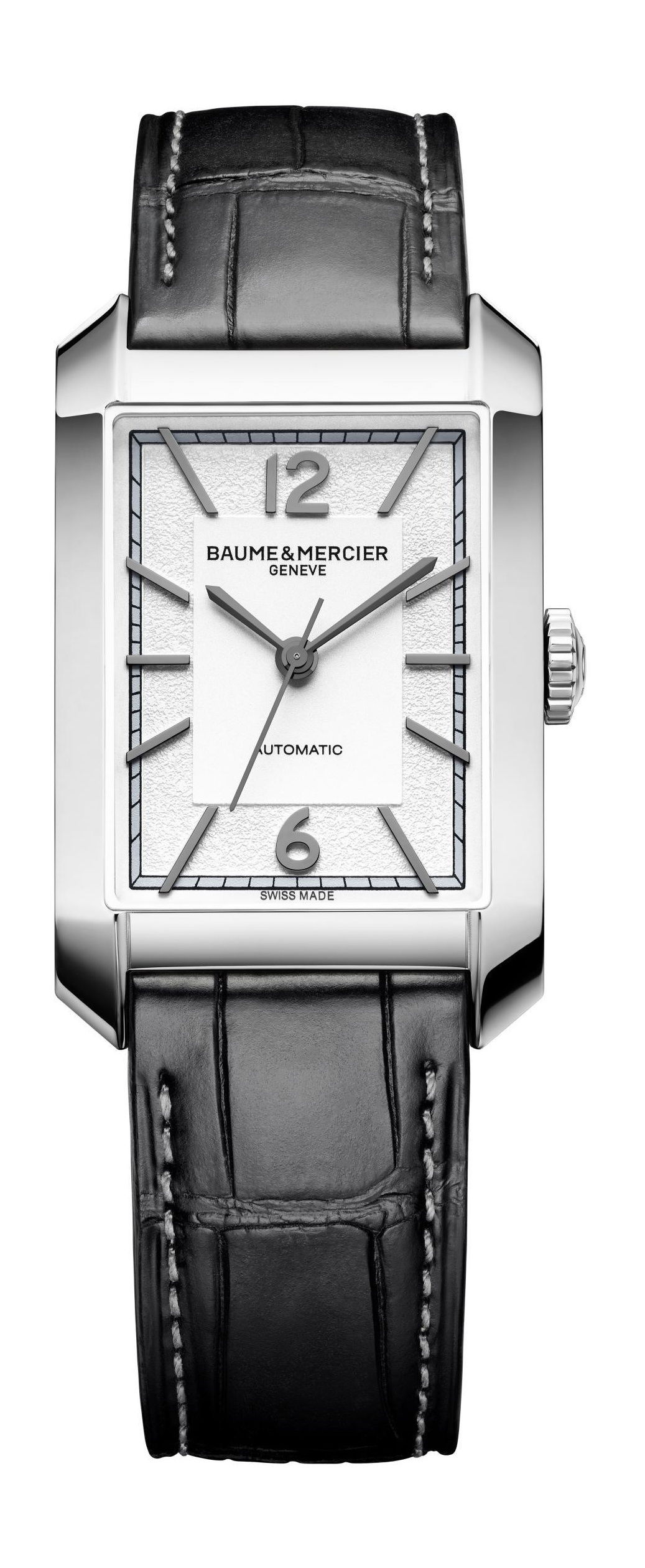 Baume & Mercier Hampton luxury timepiece - detailed view