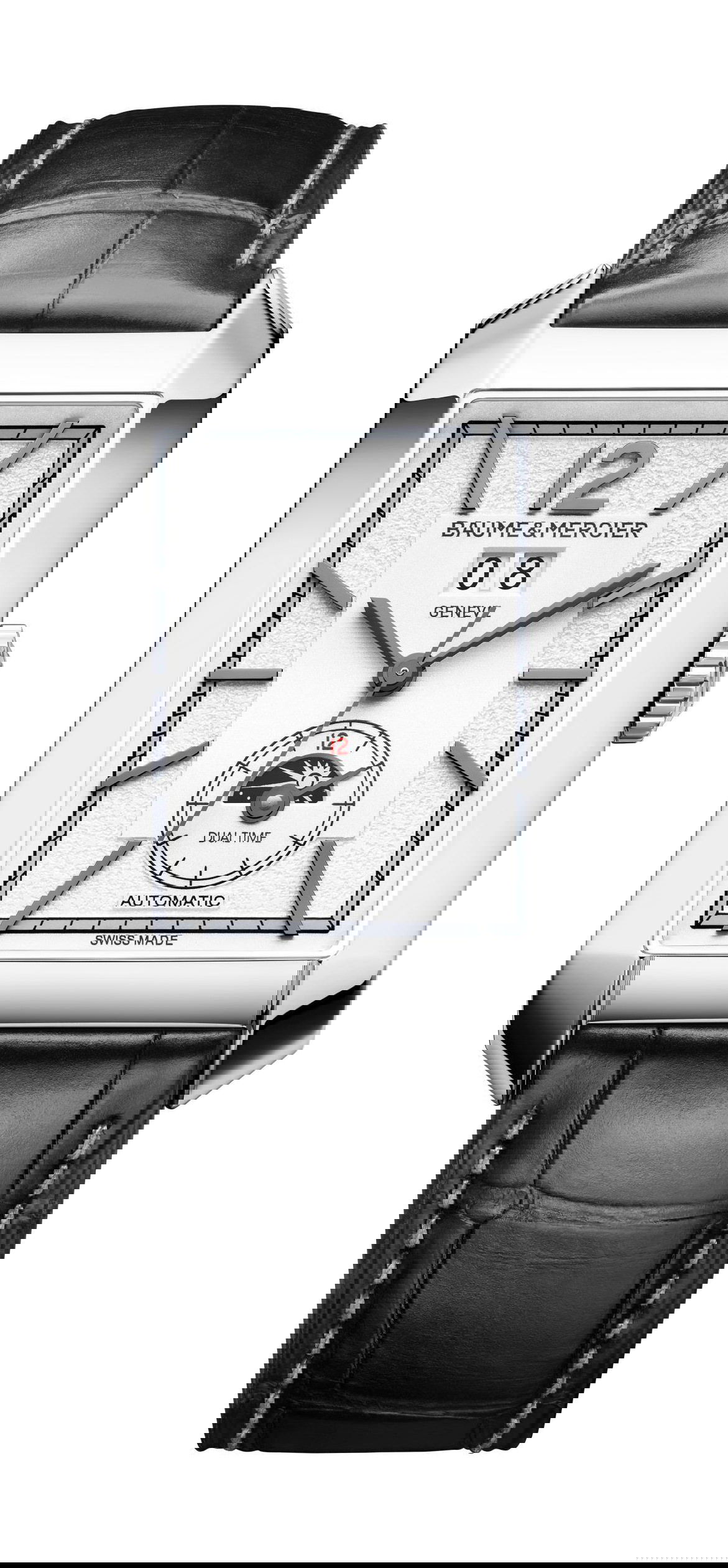 Baume & Mercier Hampton luxury timepiece - detailed view