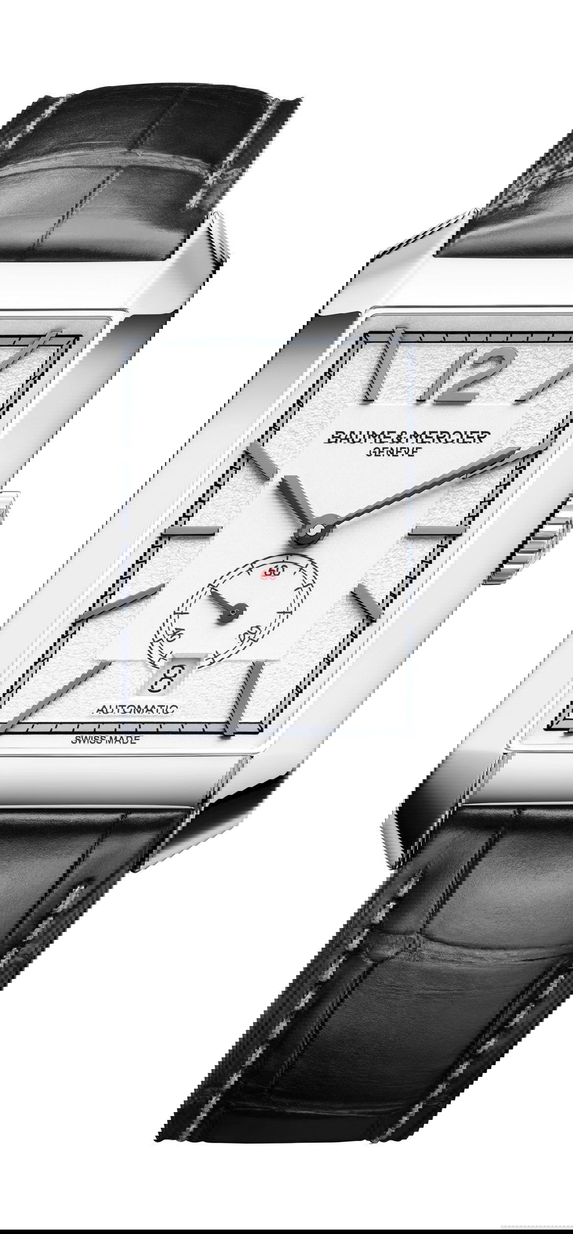 Baume & Mercier Hampton luxury timepiece - detailed view