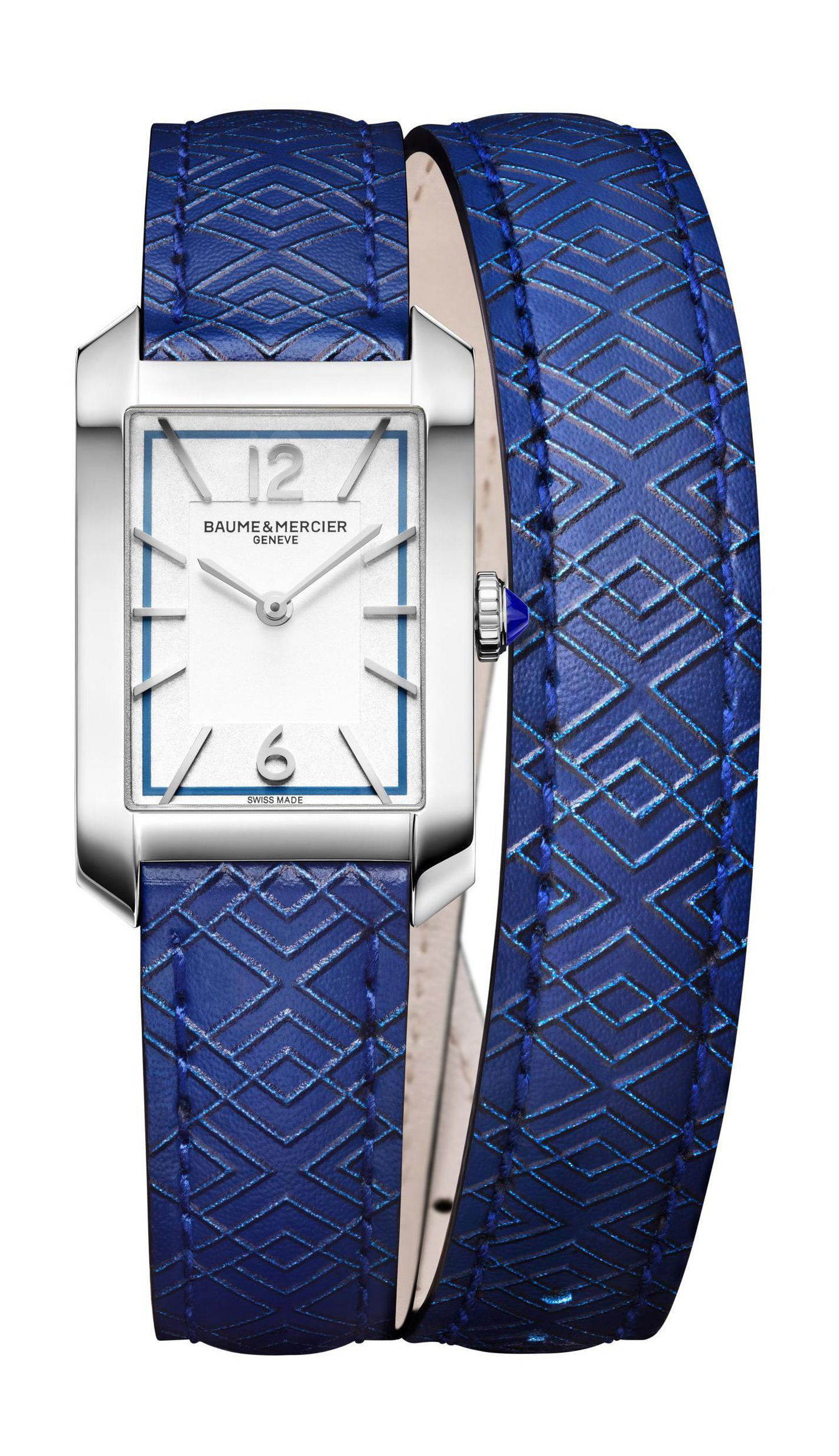 Baume & Mercier Hampton luxury timepiece - detailed view