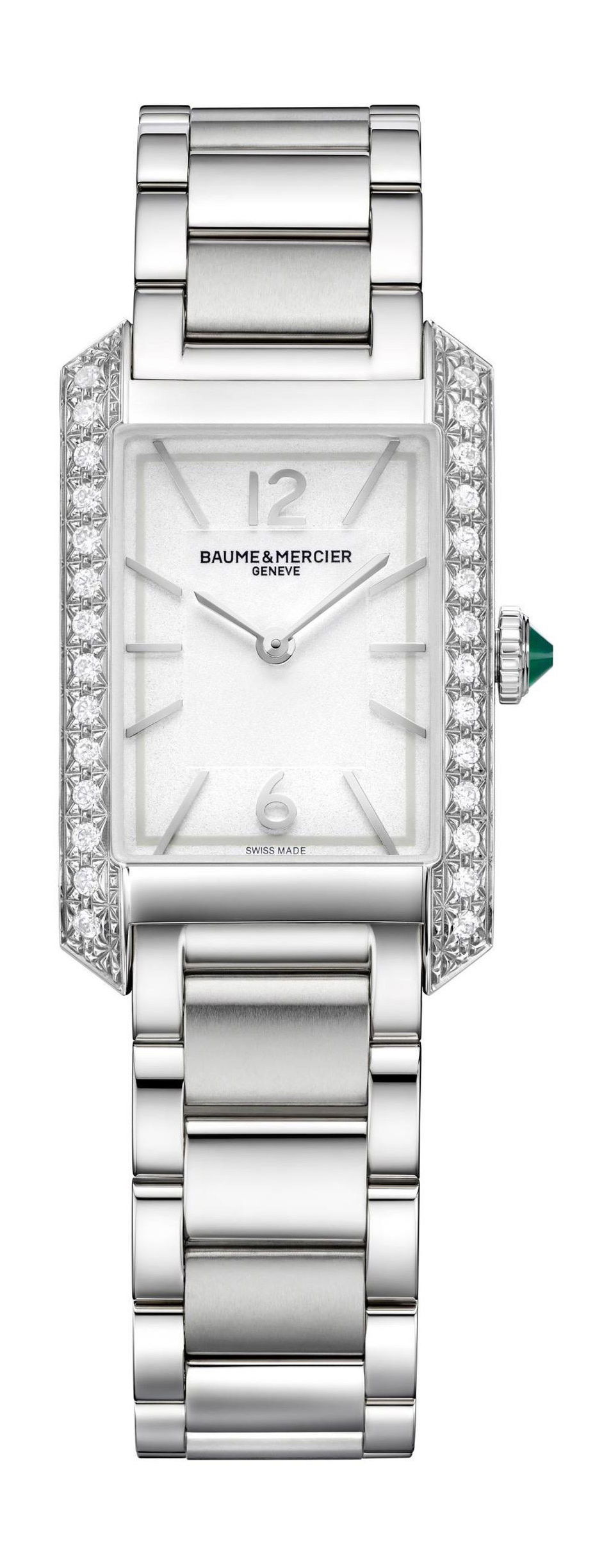 Baume & Mercier Hampton luxury timepiece - detailed view