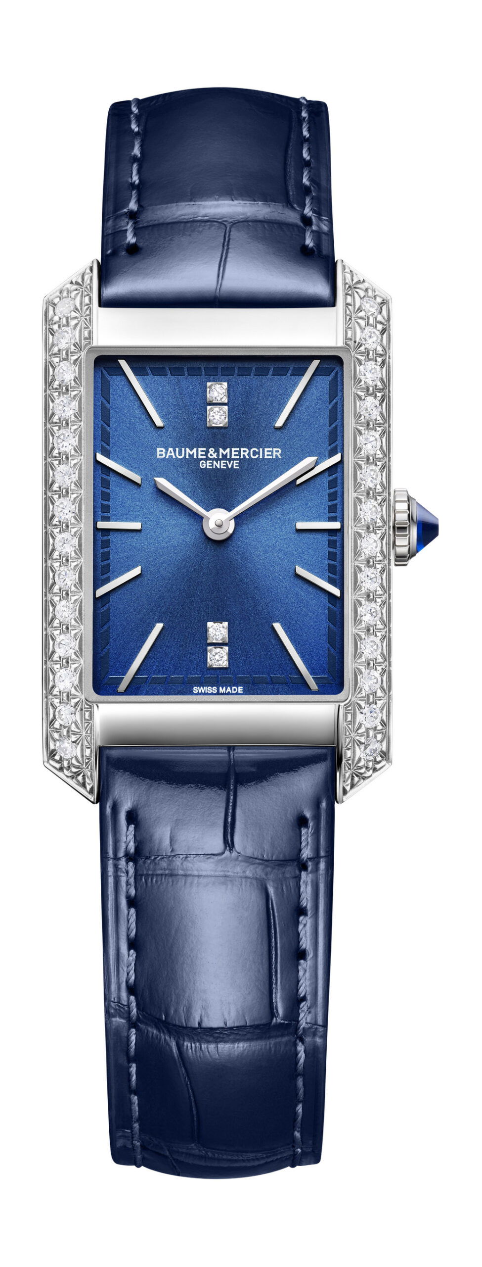 Baume & Mercier Hampton luxury timepiece - detailed view