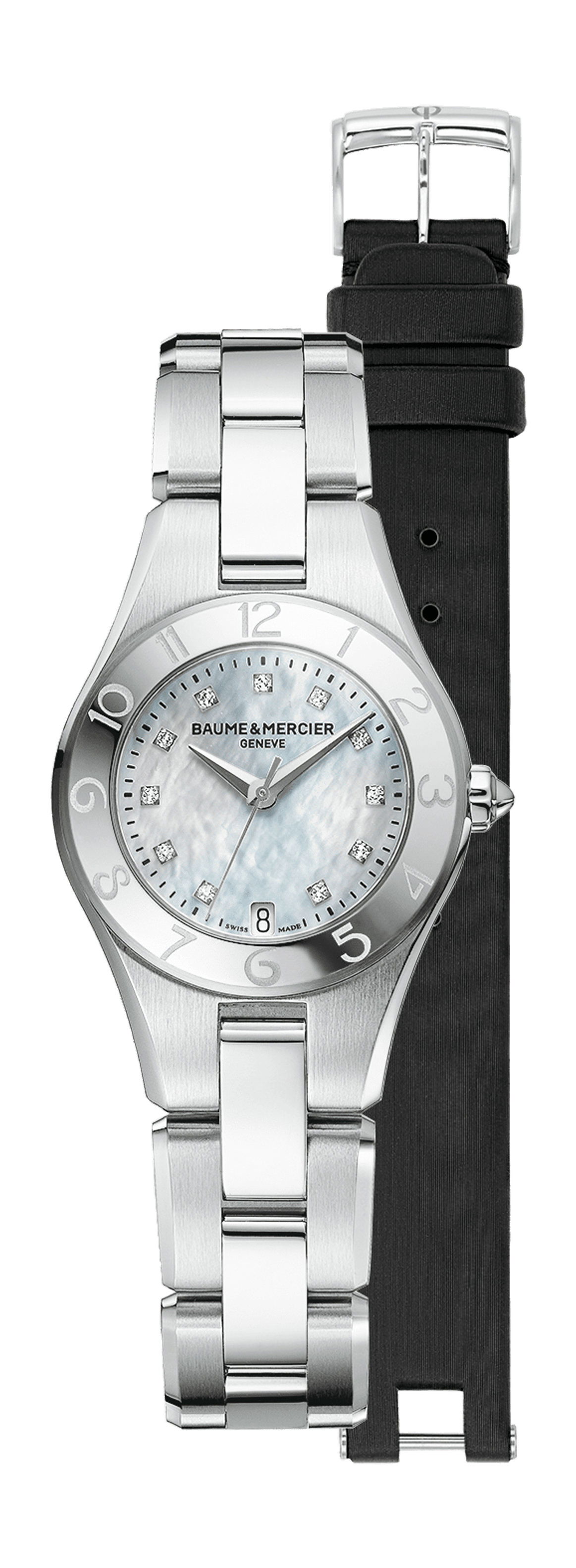 Baume & Mercier Linea luxury timepiece - detailed view