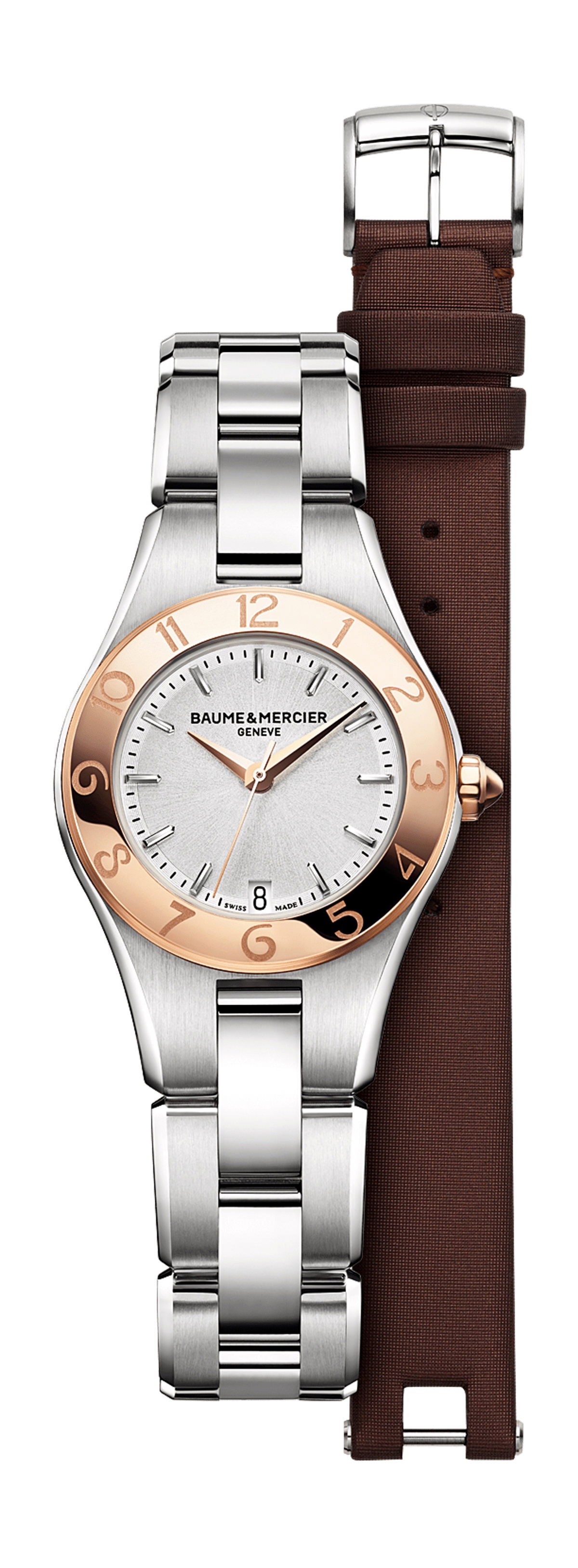 Baume & Mercier Linea luxury timepiece - detailed view
