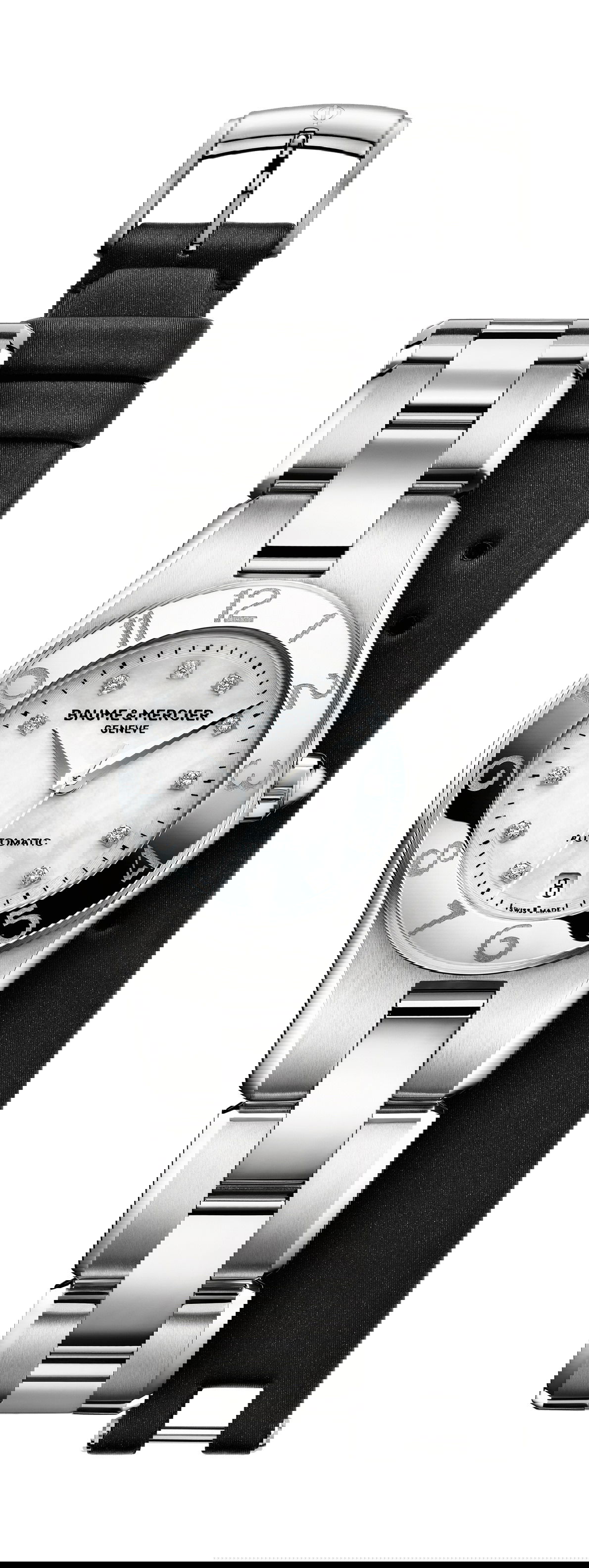 Baume & Mercier Linea luxury timepiece - detailed view