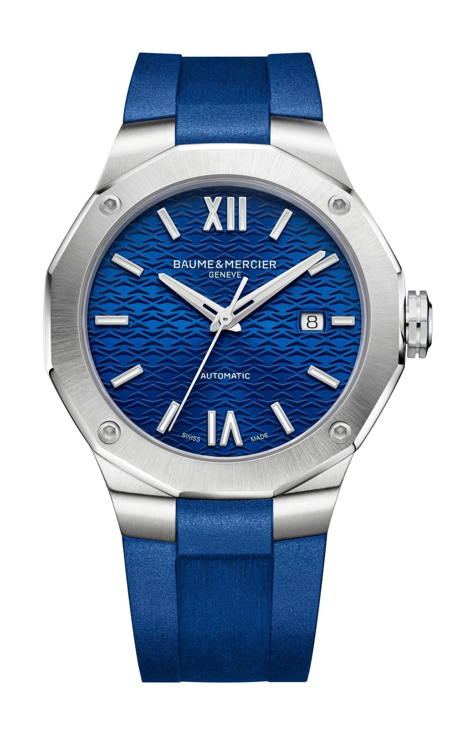 Baume & Mercier Riviera luxury timepiece - detailed view