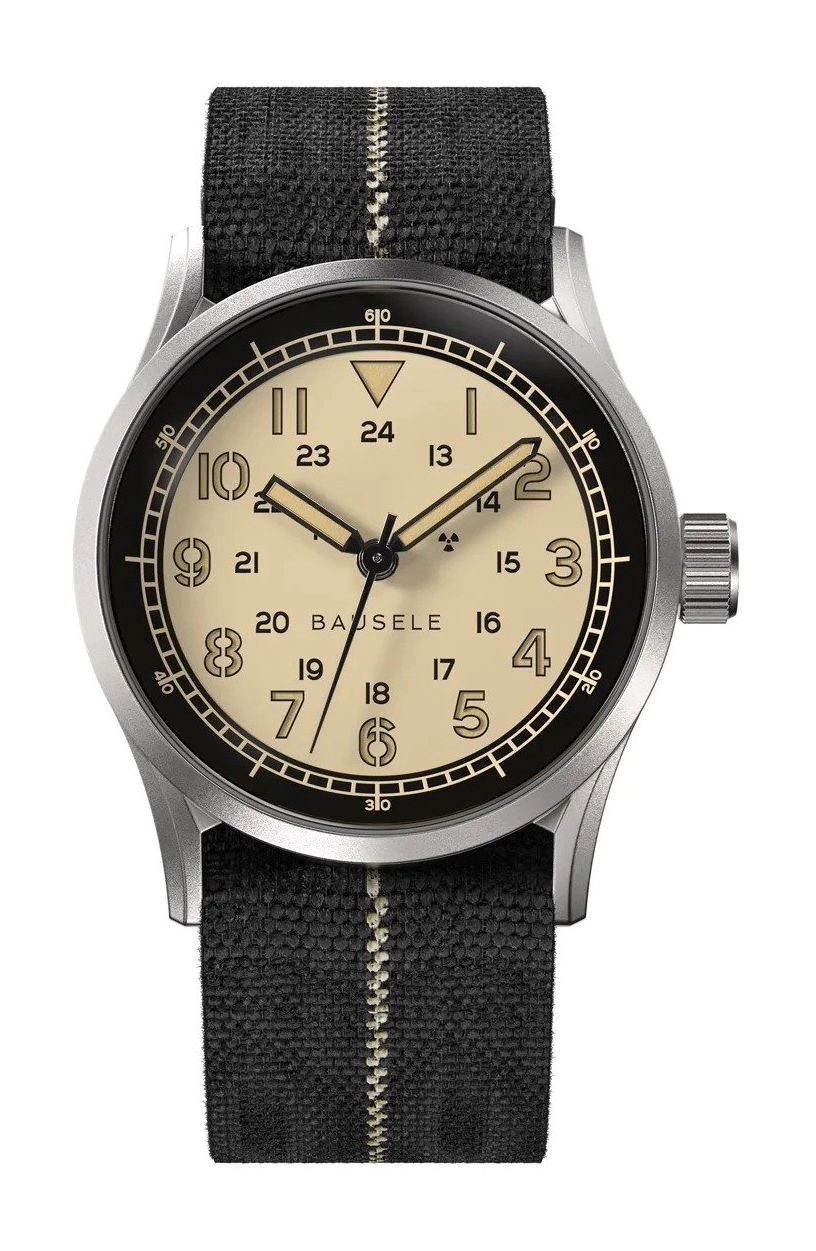 Bausele Classic Field Desert Sand watch