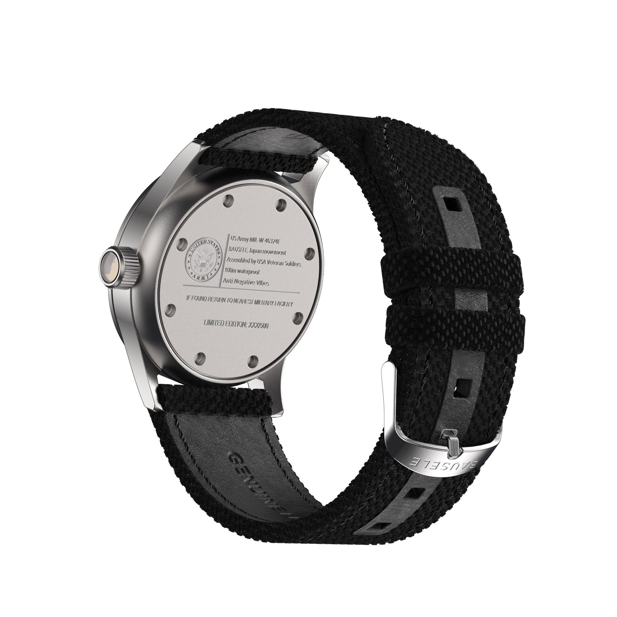 Bausele Classic Field Onyx Black - View 2